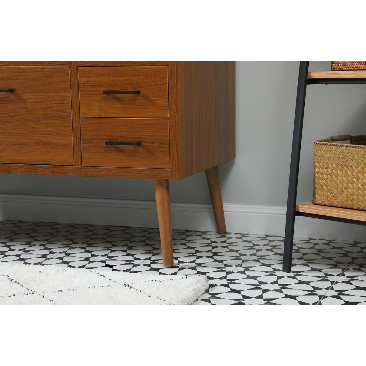 Boise 48 X 22 X 34 inch Teak Vanity Sink Set