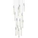 Aurora 13 Light 30 inch Chrome Chandelier Ceiling Light