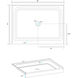 Laredo Glossy White Shower Base