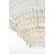 Emilia 10 Light 31 inch Chrome Pendant Ceiling Light