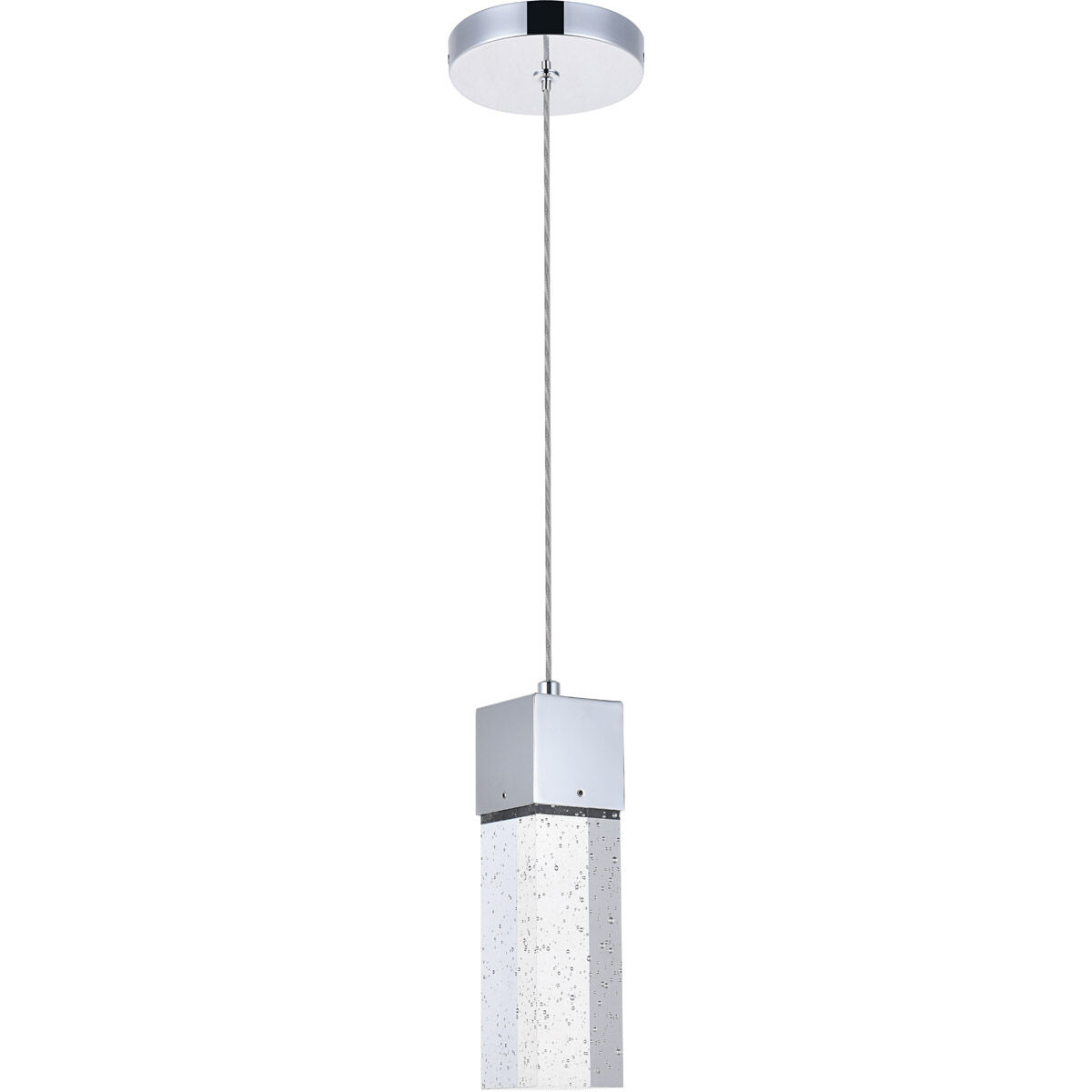 Novastella LED 4.72 inch Chrome Pendant Ceiling Light