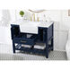 Clement 42 X 22 X 34 inch Blue Bathroom Vanity Cabinet