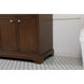 Americana 72 X 22 X 35 inch Teak Vanity Sink Set
