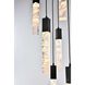 Aurora 13 Light 26 inch Black Pendant Ceiling Light