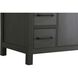 Nathan 42 X 34 inch Mocha Brown Bathroom Vanity Cabinet in Included