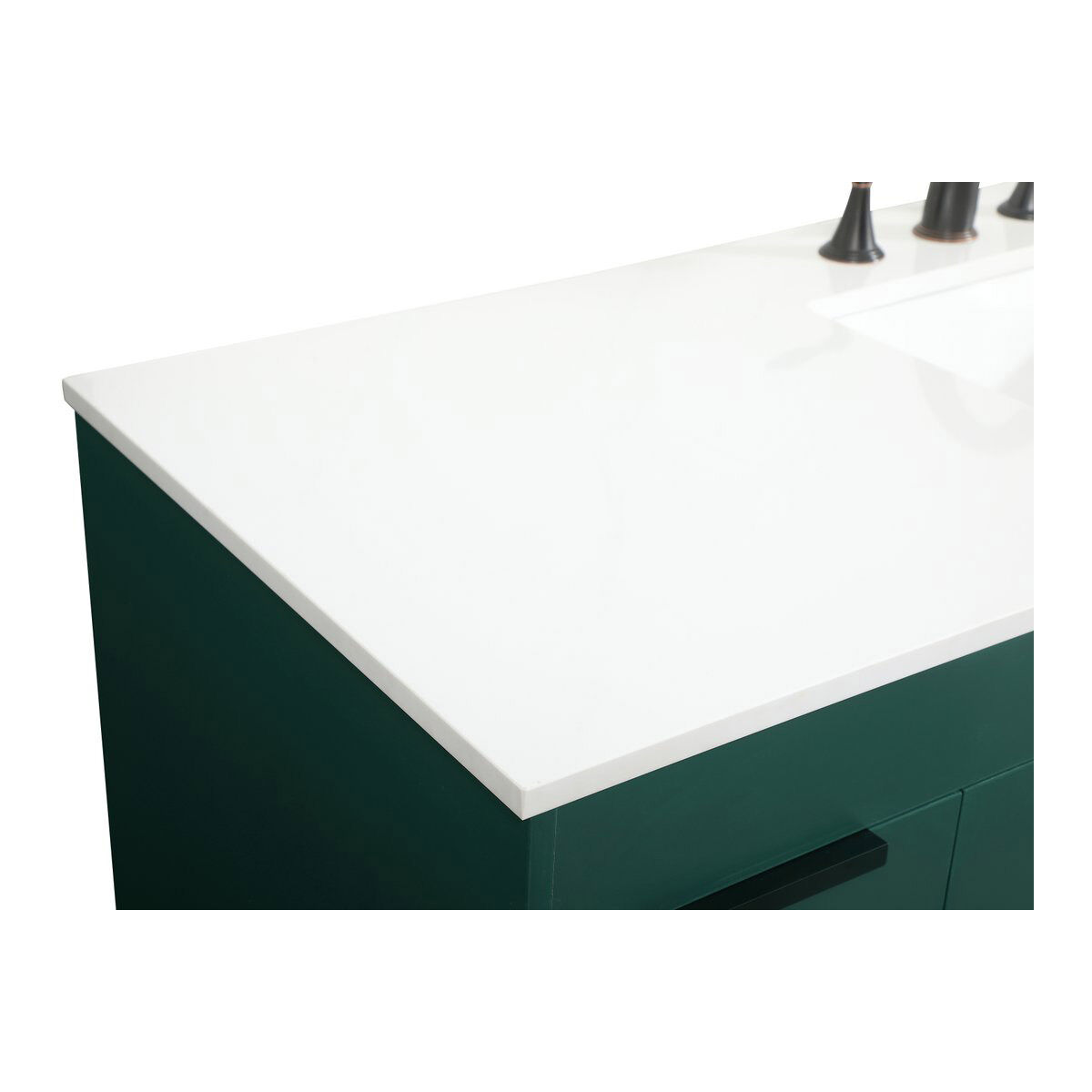 Eugene 60 X 22 X 33.5 inch Green Vanity Sink Set