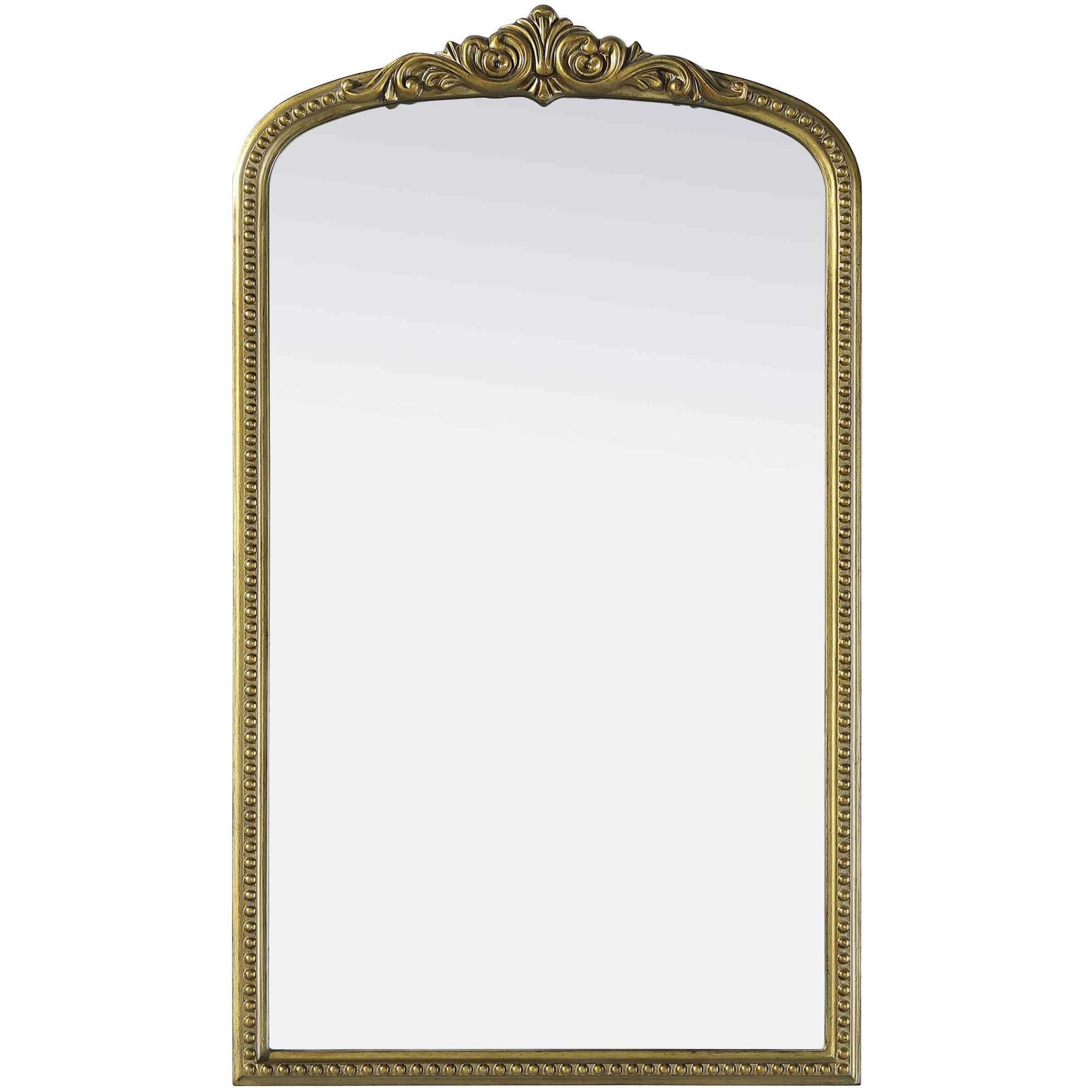 Naomi 42 X 24 inch Antique Brass Mirror
