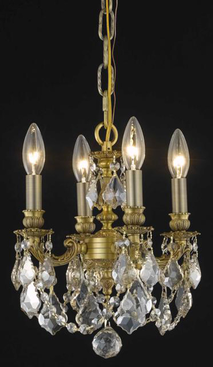 Lillie 3 Light 10 inch French Gold Pendant Ceiling Light