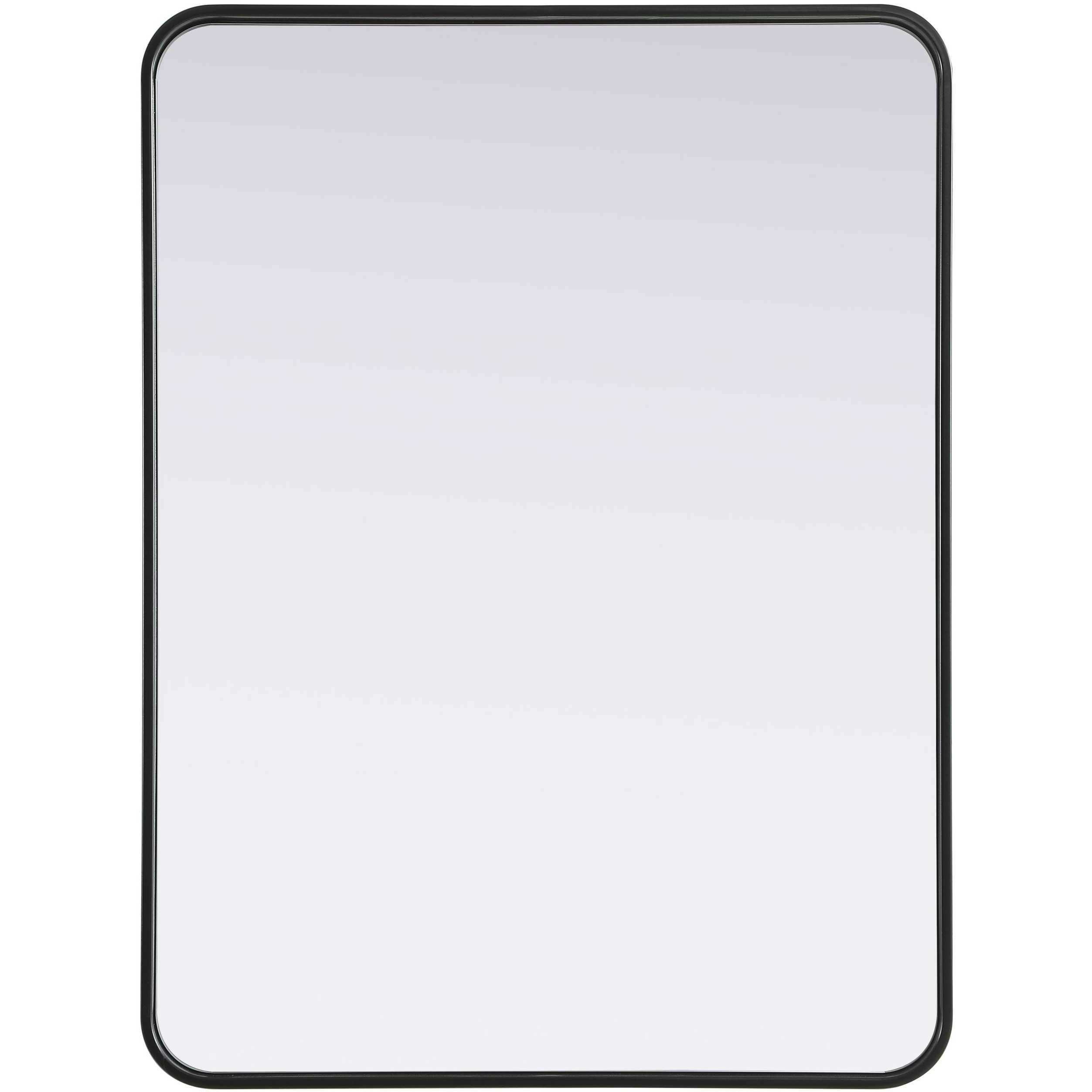Remy 36 X 27 inch Black Mirror