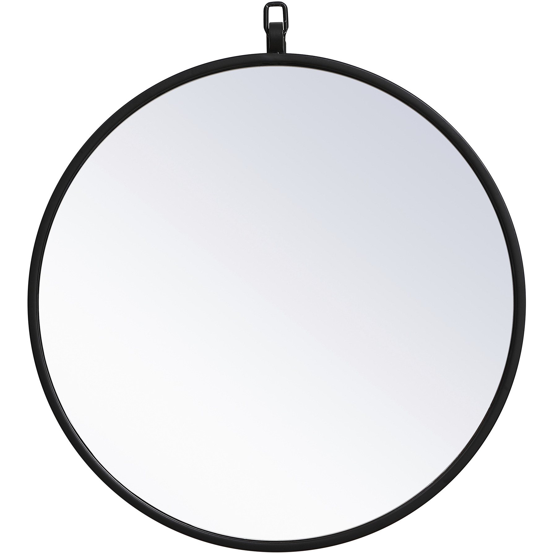 Eternity 18 X 18 inch Black Wall Mirror
