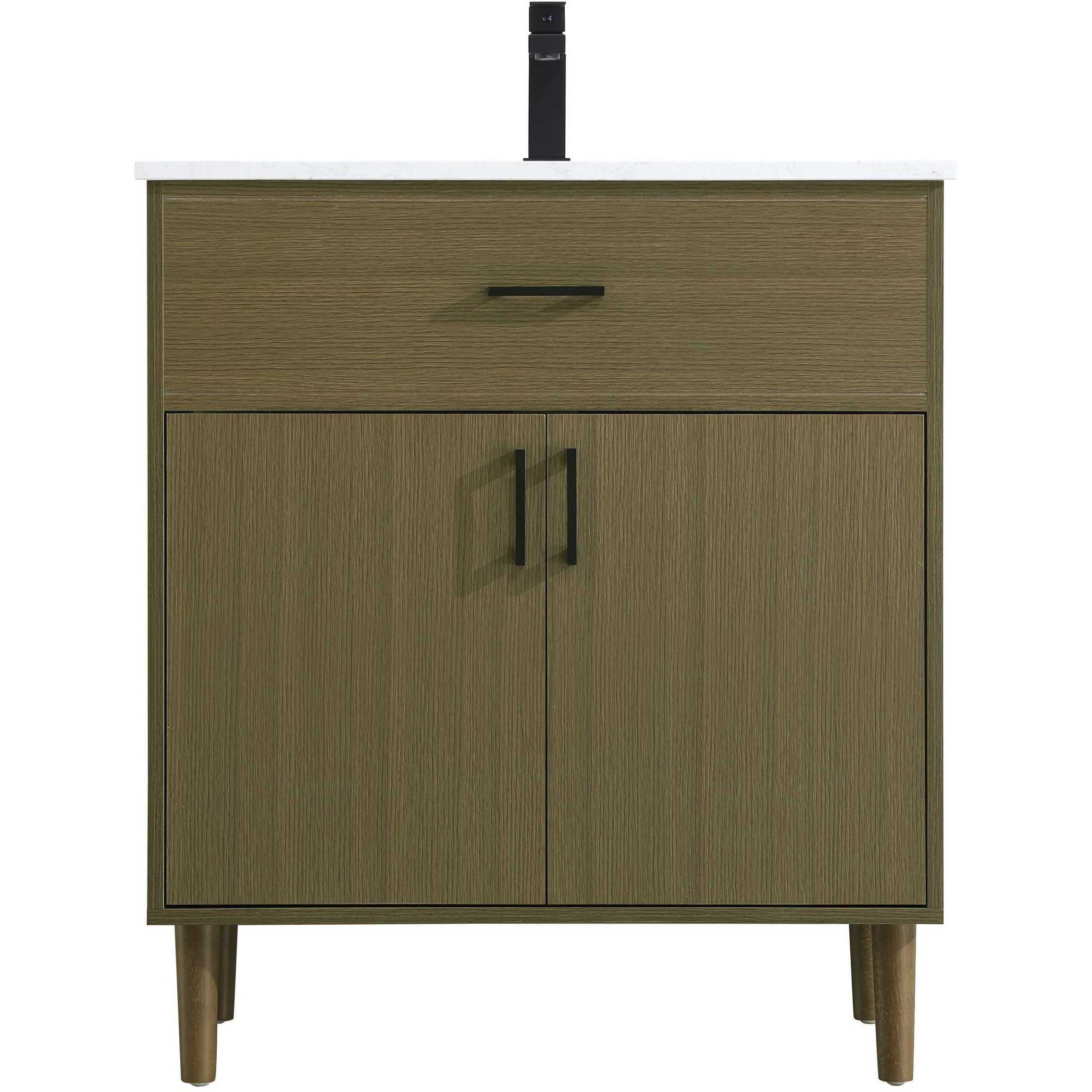 Chandler 30 X 34 inch Chestnut Brown Bathroom Vanity Cabinet