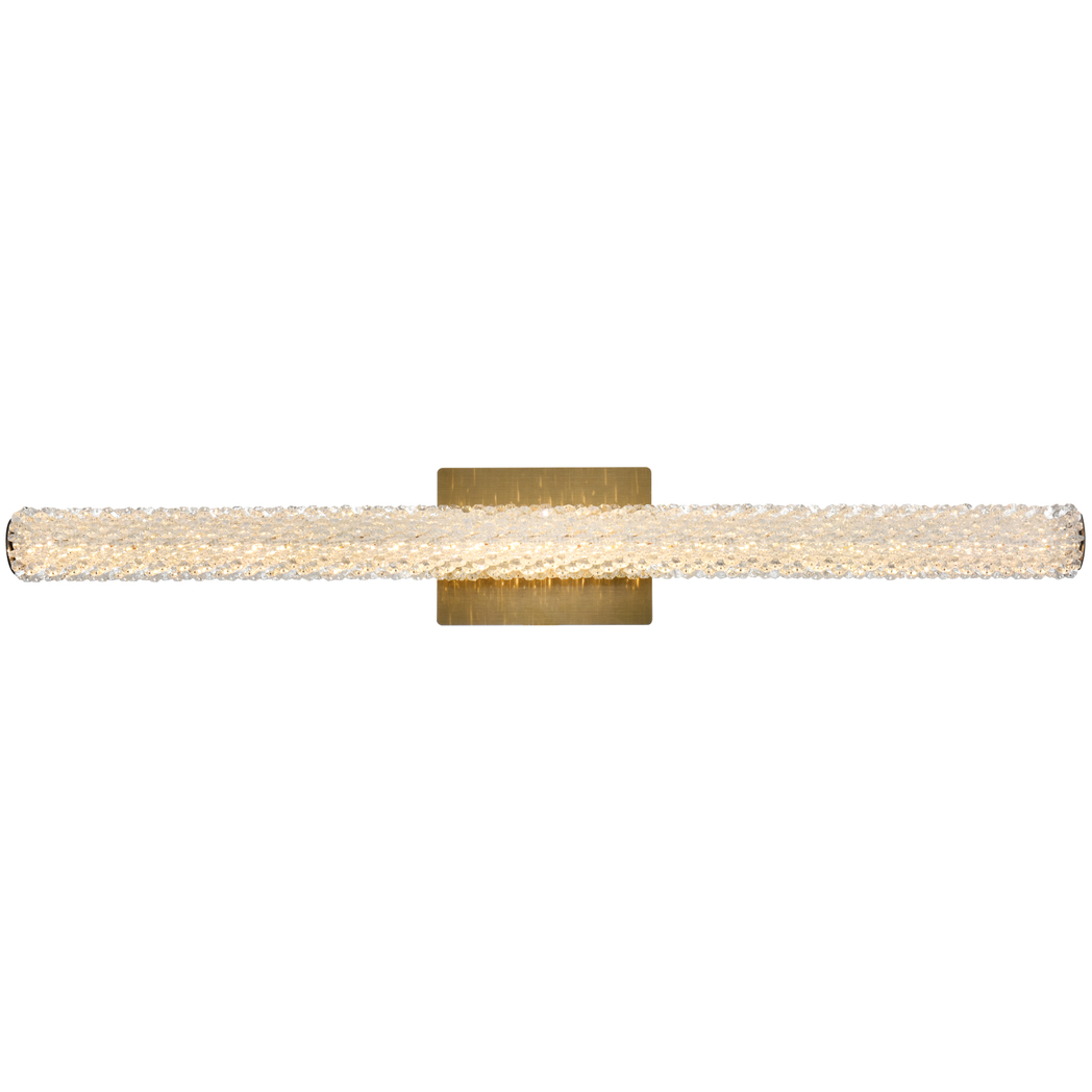 Bowen 1 Light 36 inch Satin Gold Wall Sconce Wall Light