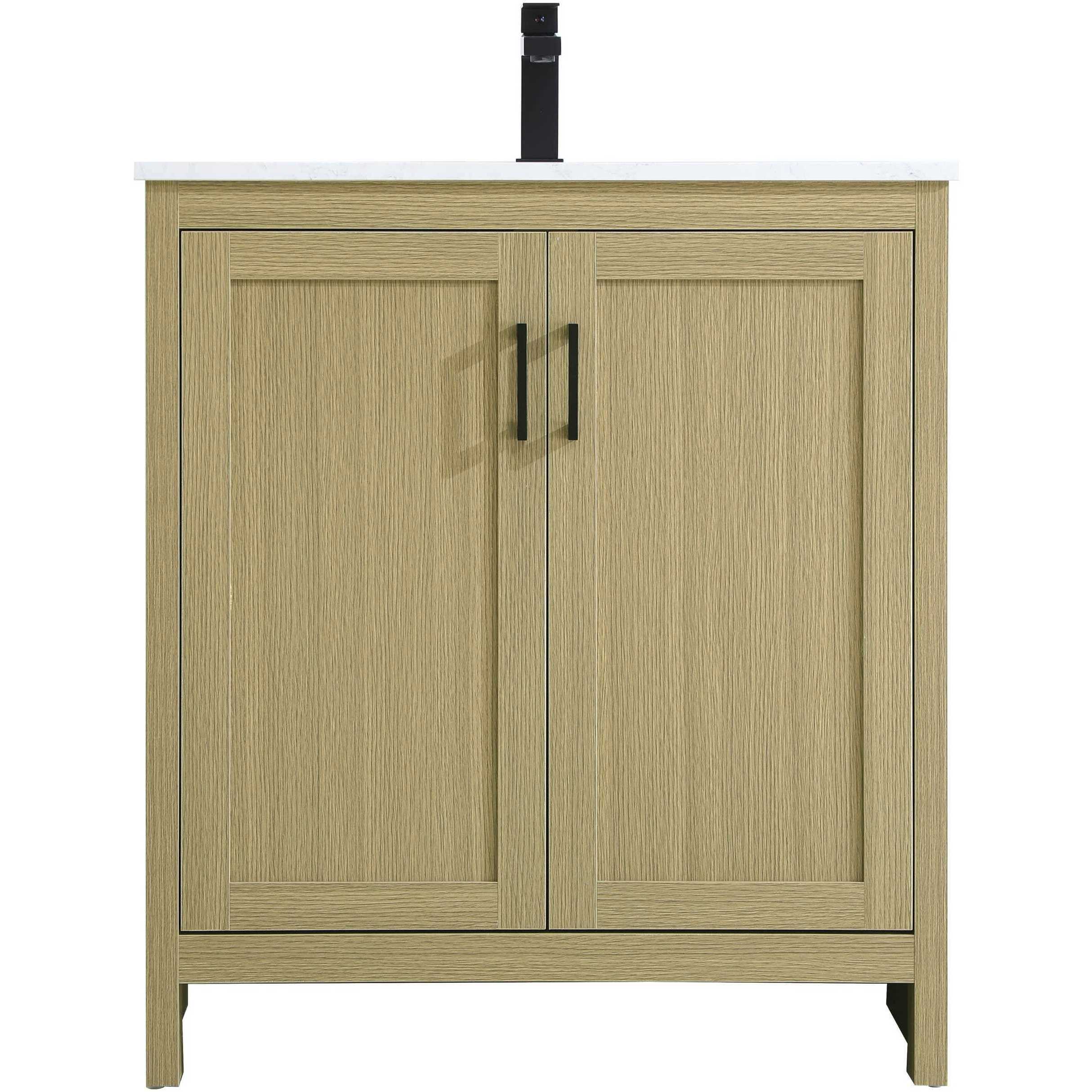 Finnley 30 X 34 inch Honey Brown Bathroom Vanity Cabinet