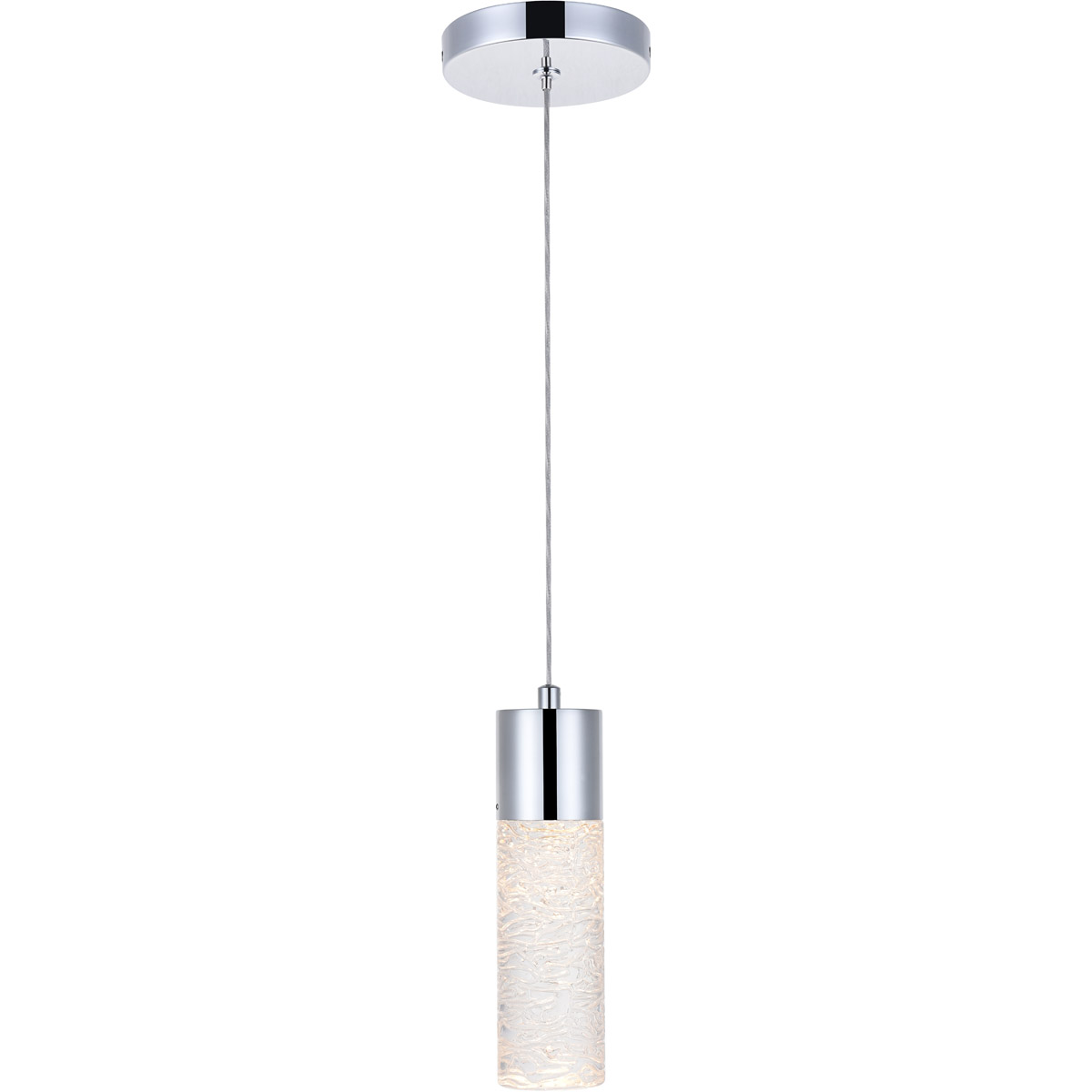 Constellation LED 4.72 inch Chrome Pendant Ceiling Light