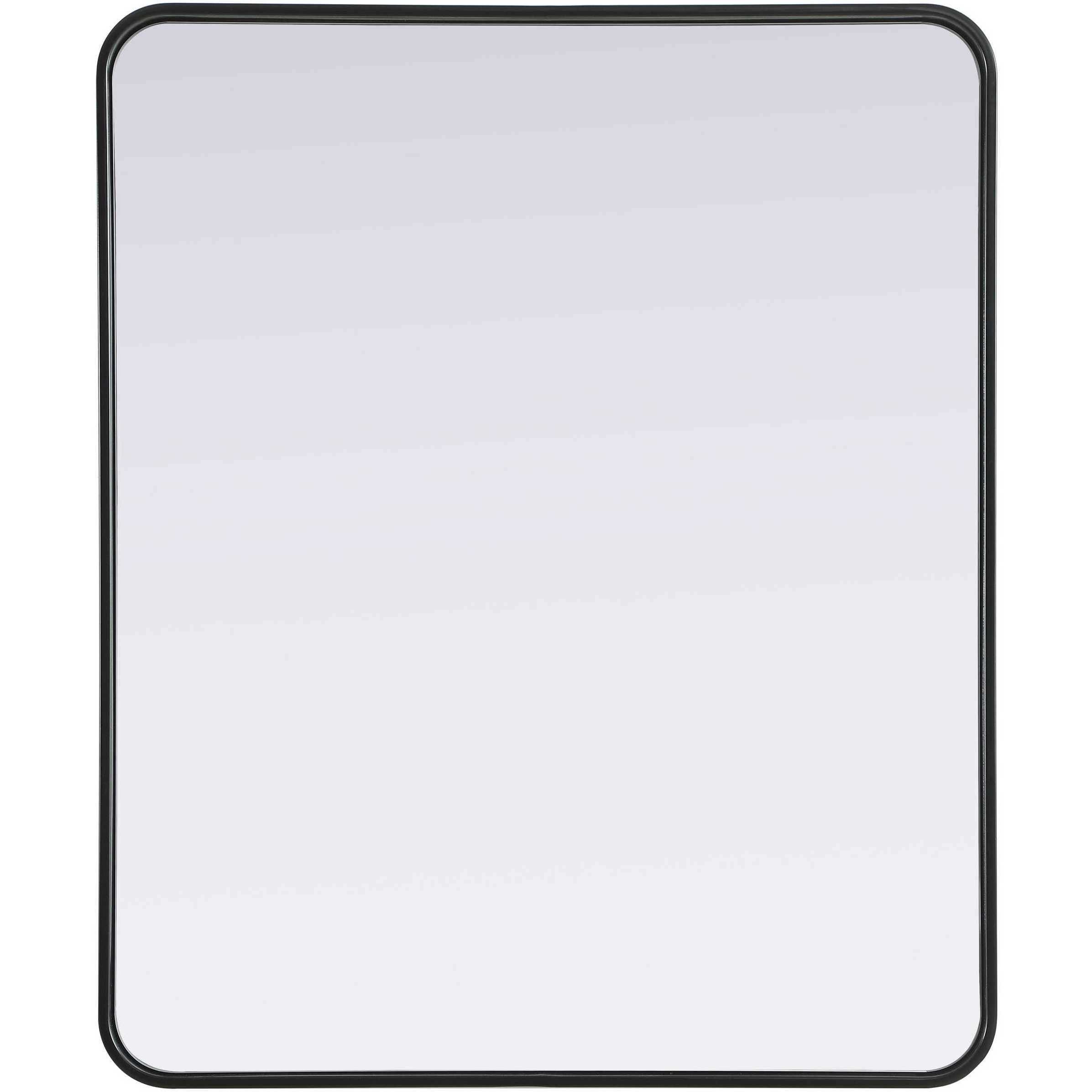 Remy 36 X 30 inch Black Mirror
