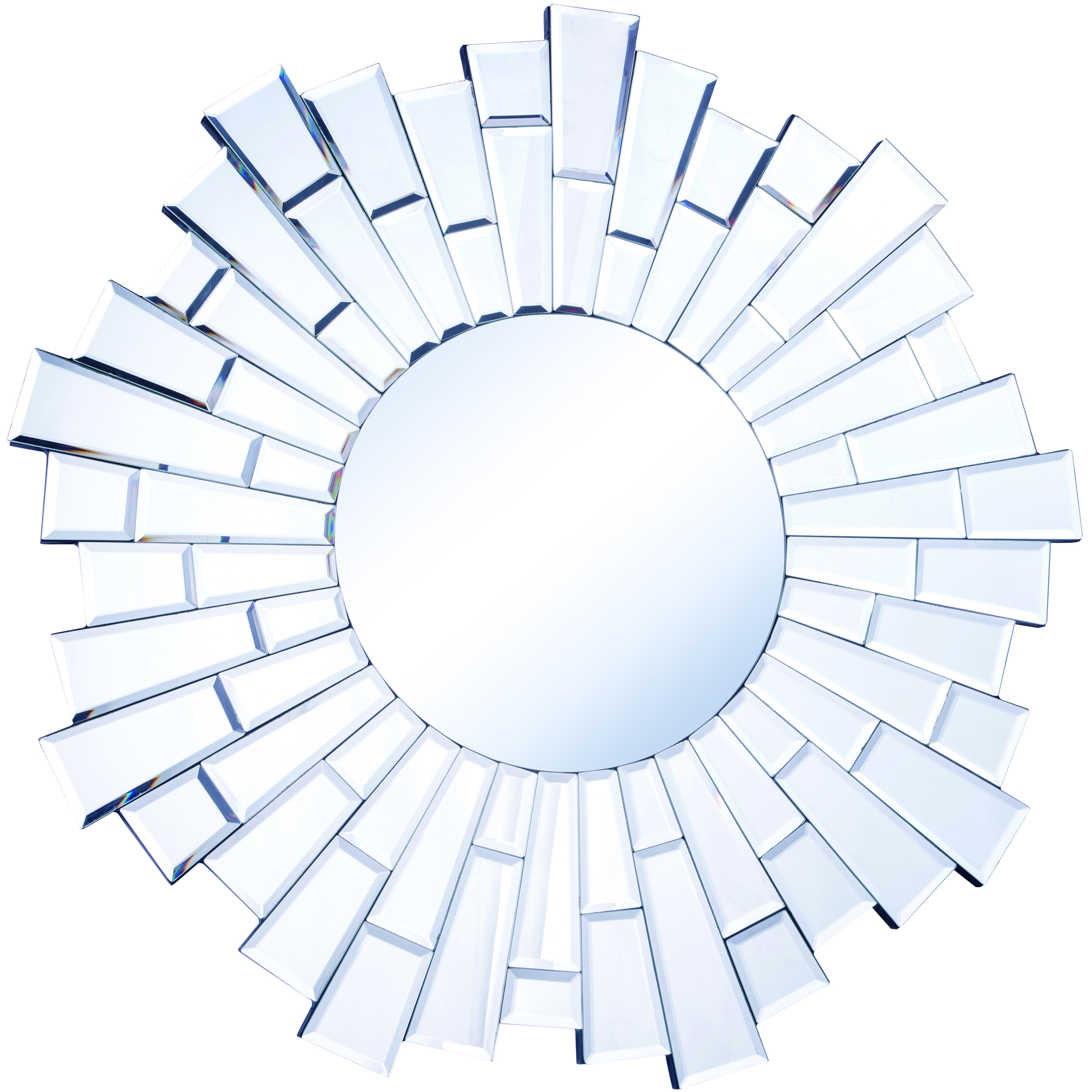 Modern 23.5 X 23.5 inch Clear Mirror Wall Mirror