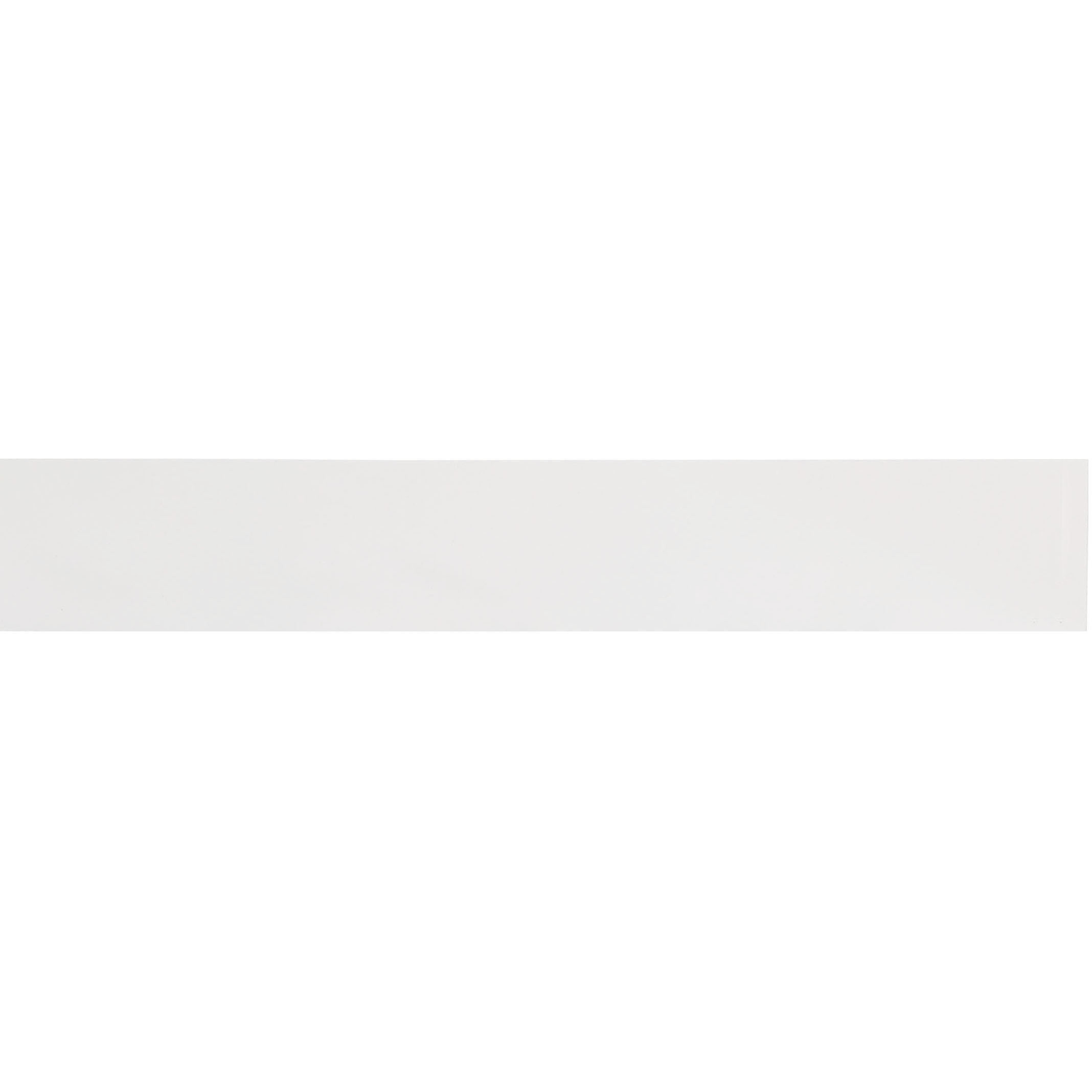 Backsplash 24 X 0.71 X 3.94 inch Ivory White Bathroom Vanity Backsplash