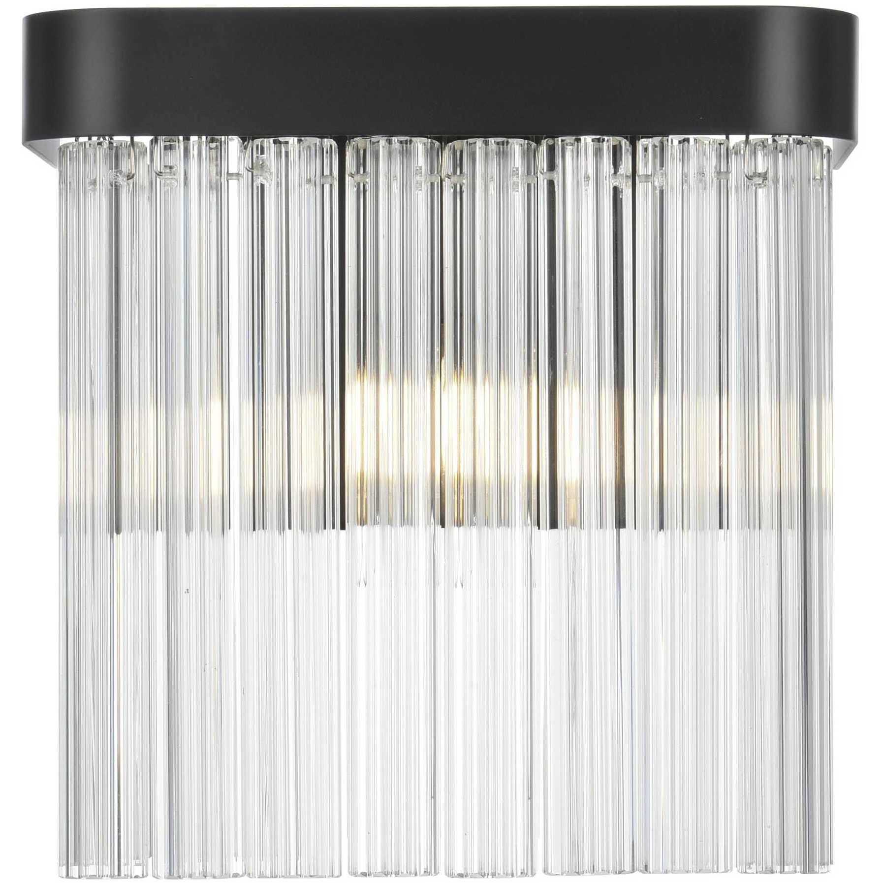 Harlow 1 Light 9 inch Black Wall Sconce Wall Light