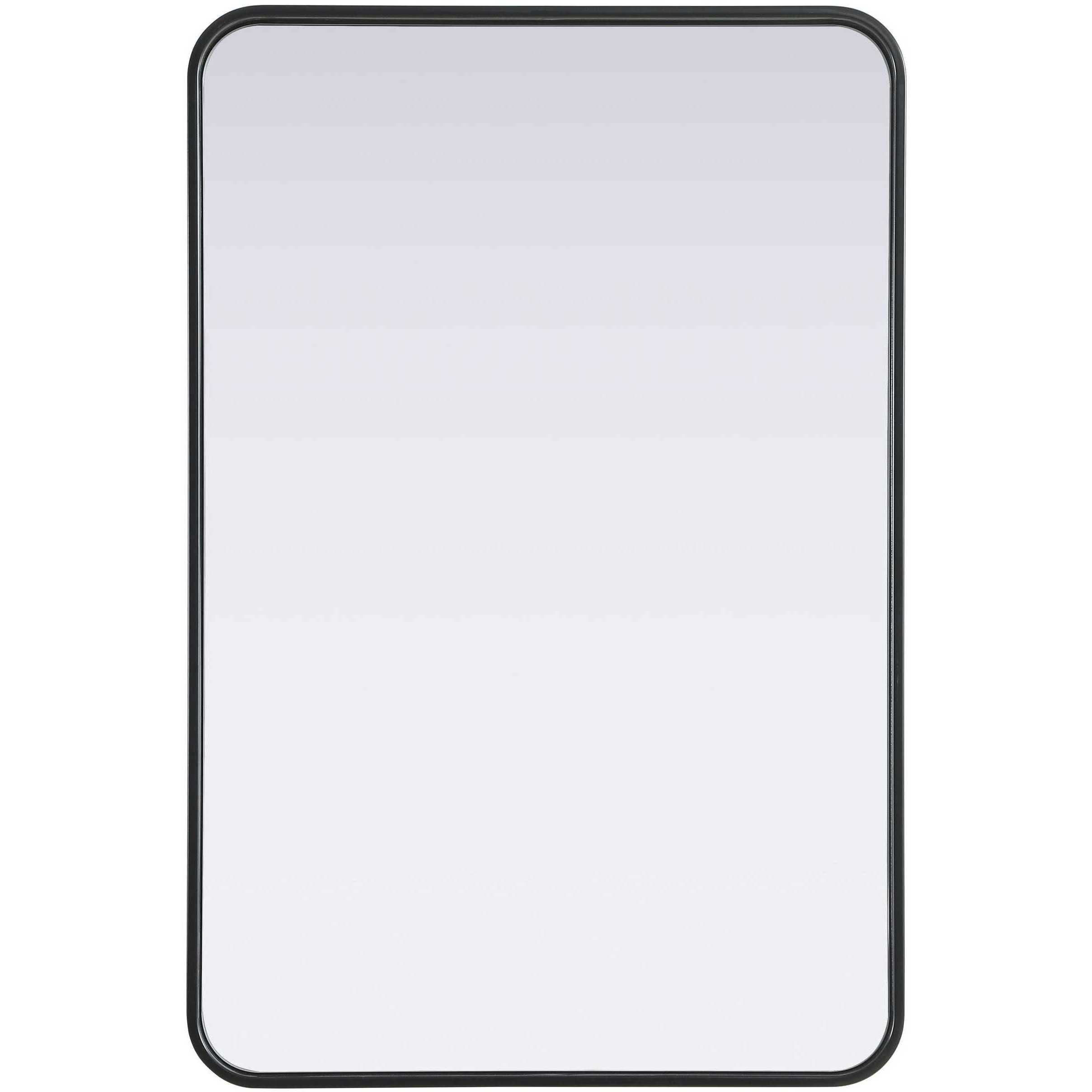 Remy 36 X 24 inch Black Mirror