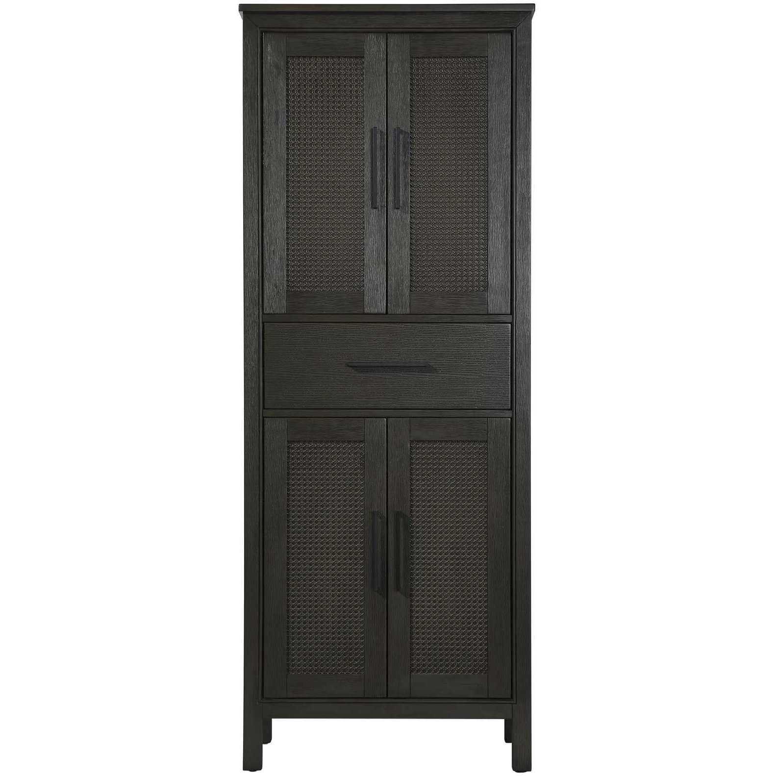 Alina Chocolate Oak Bathroom Storage Cabinet