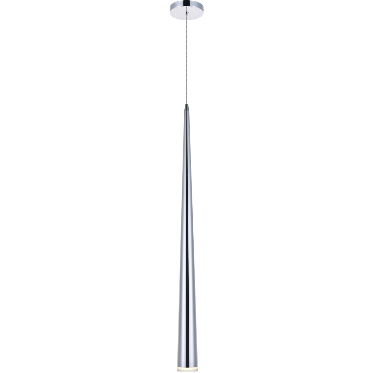 Fantasia LED 4.72 inch Chrome Pendant Ceiling Light