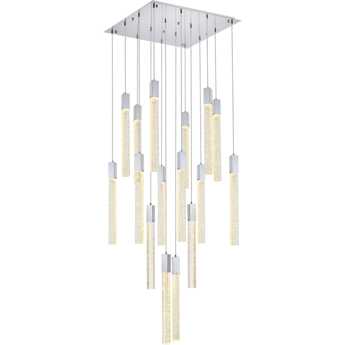 Weston 16 Light 30 inch Chrome Pendant Ceiling Light