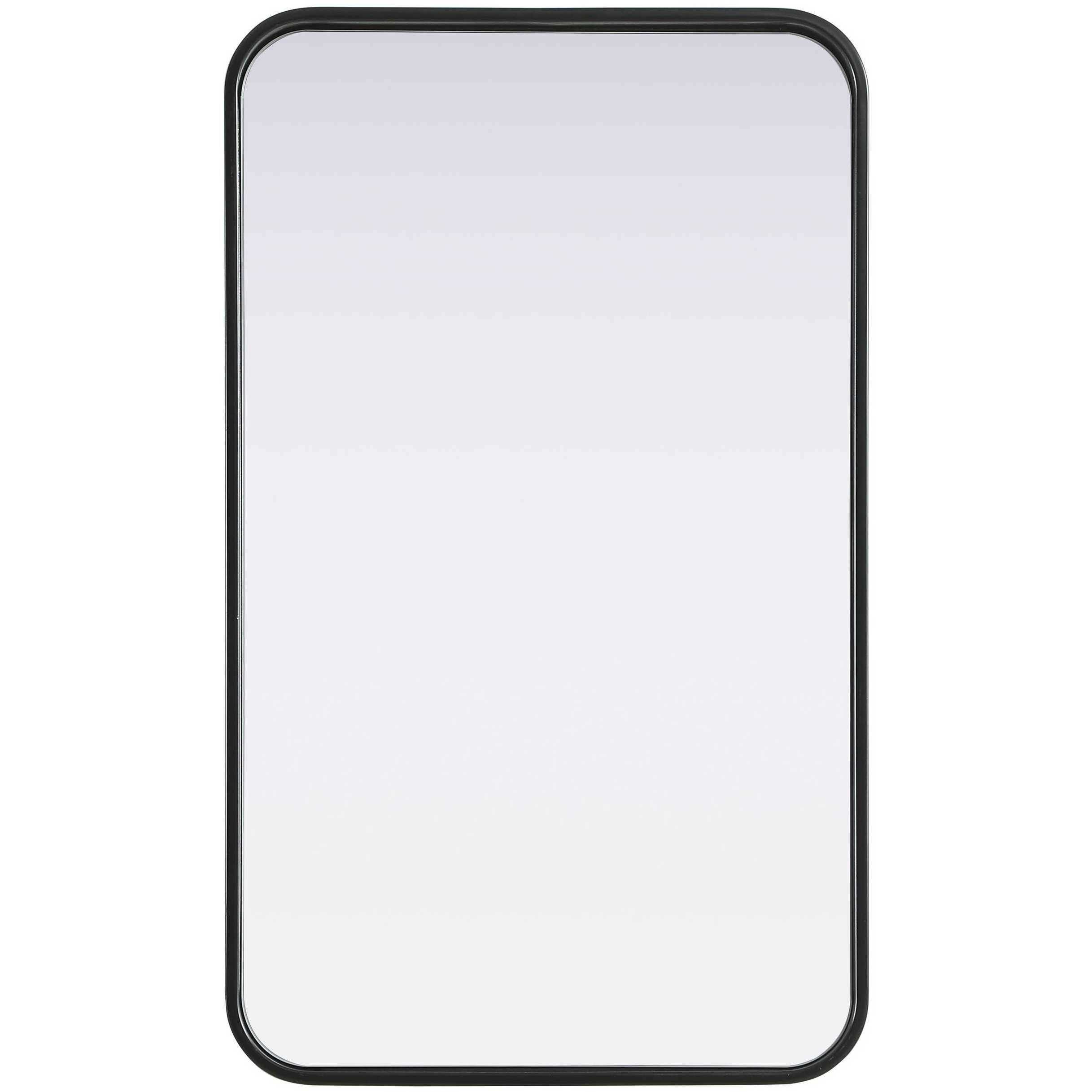 Remy 30 X 18 inch Black Mirror