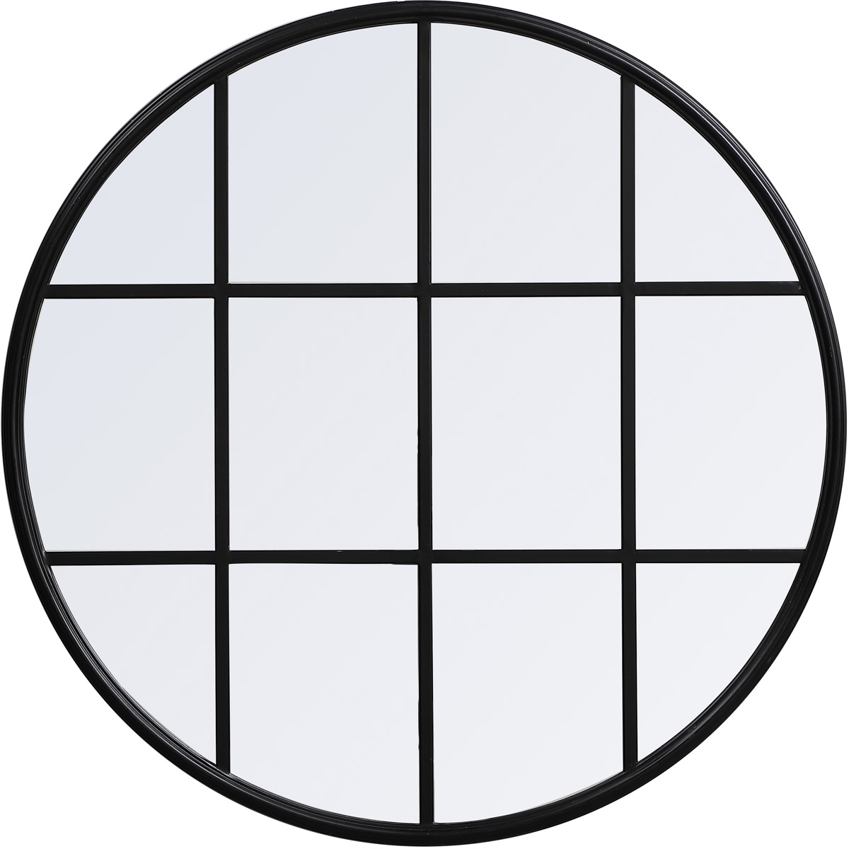 Motif 31.5 X 31.5 inch Black Wall Mirror