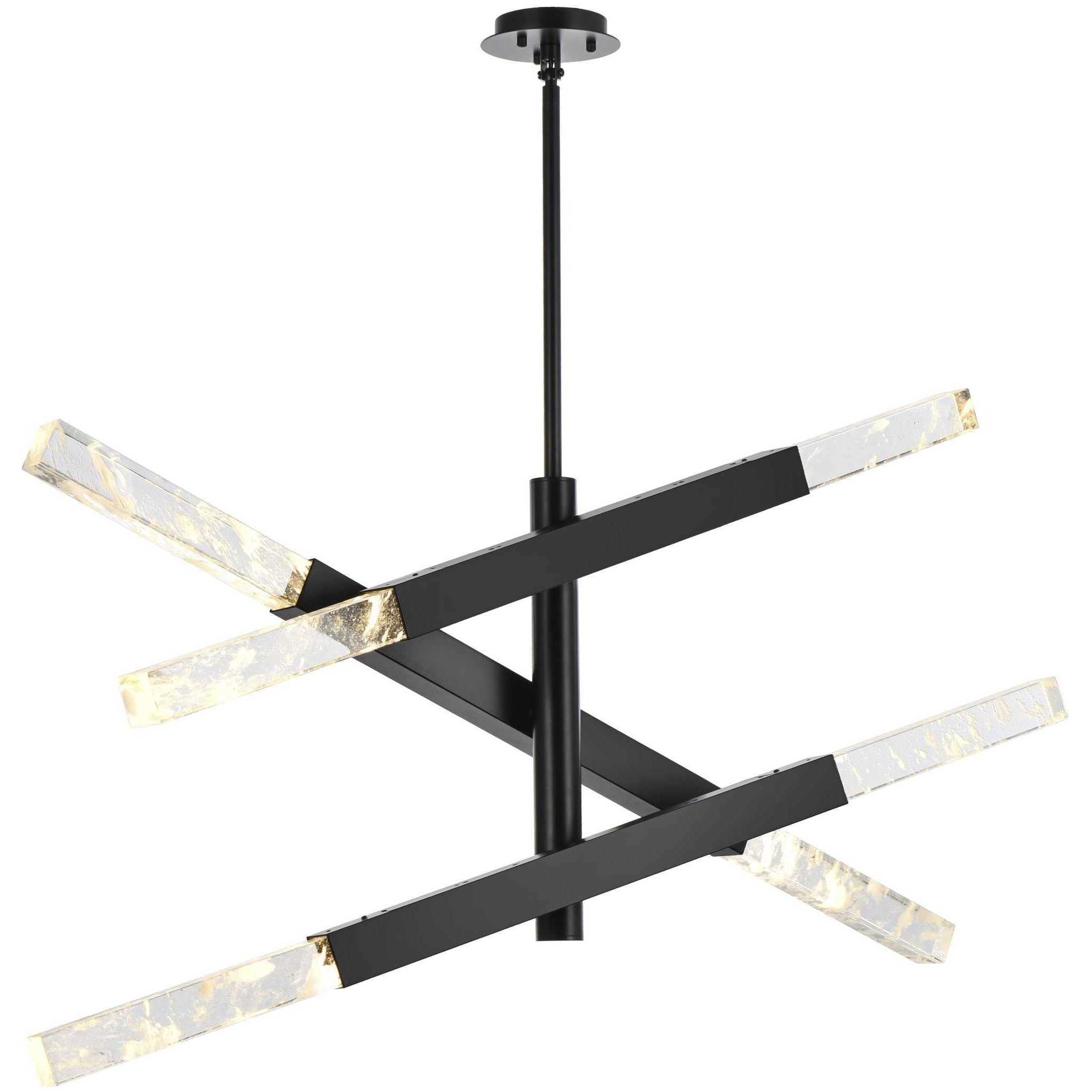 Ari 6 Light 10 inch Black Pendant Ceiling Light