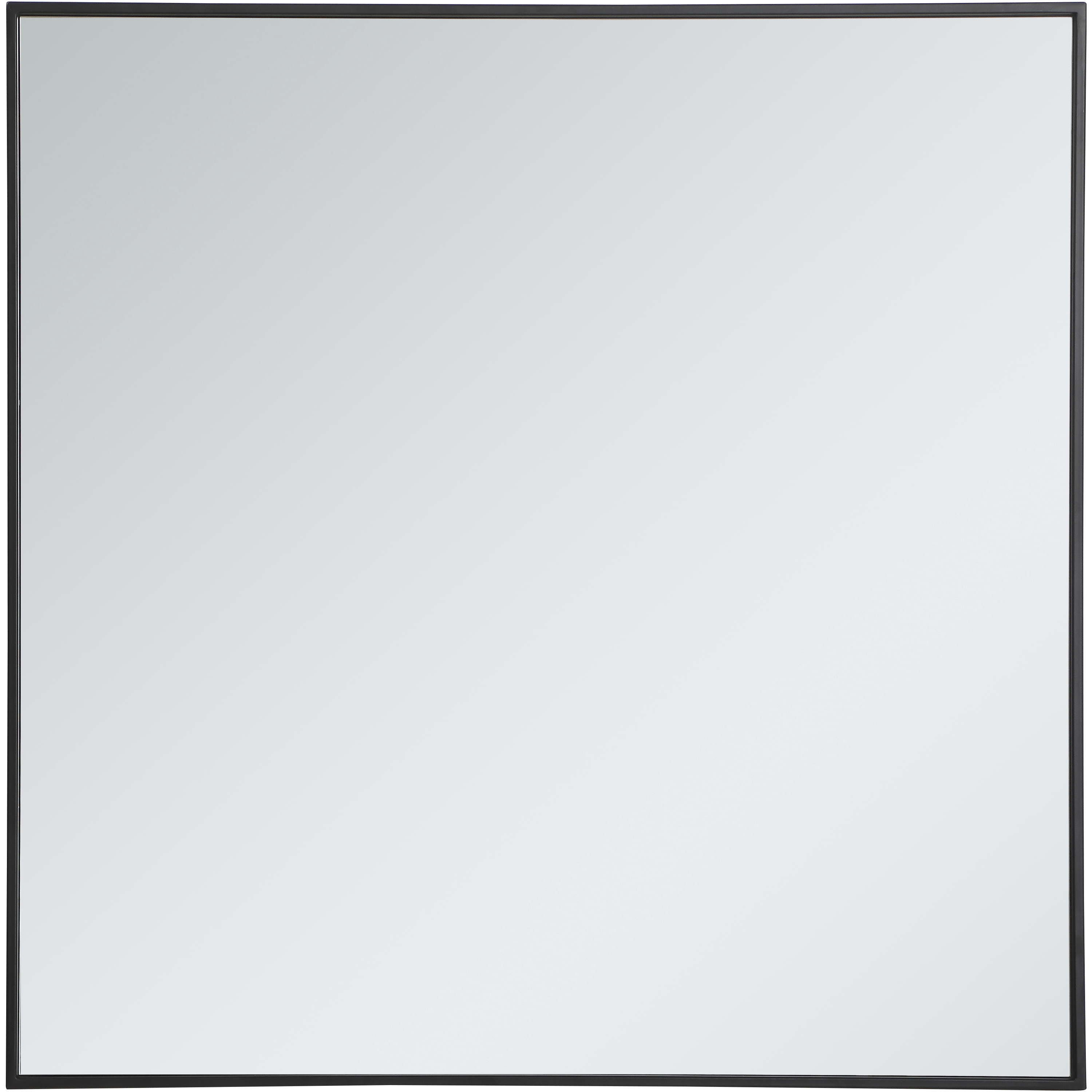 Monet 36 X 36 inch Black Wall Mirror