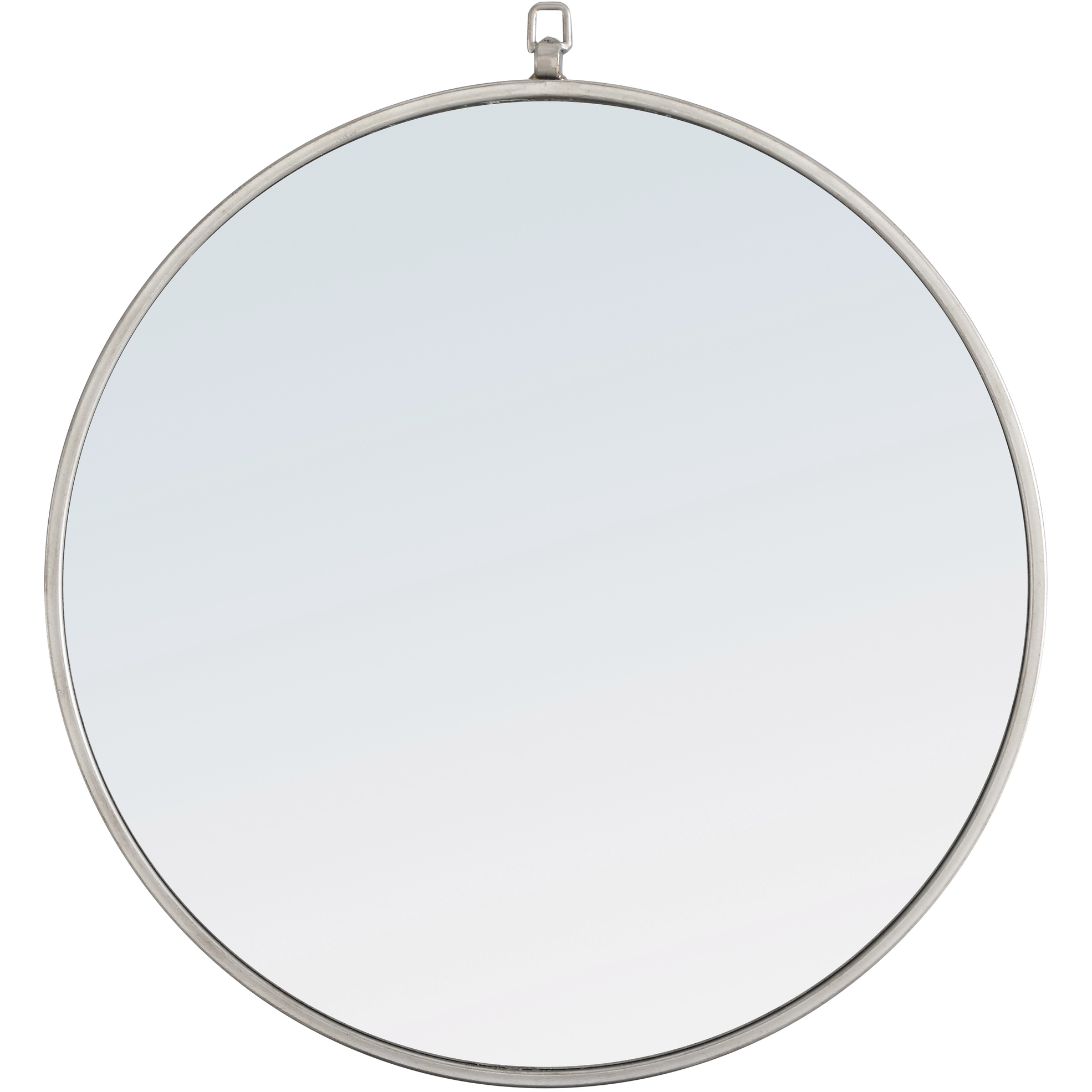 Elegant Lighting MR4053S Eternity 24 X 24 inch Silver Wall Mirror
