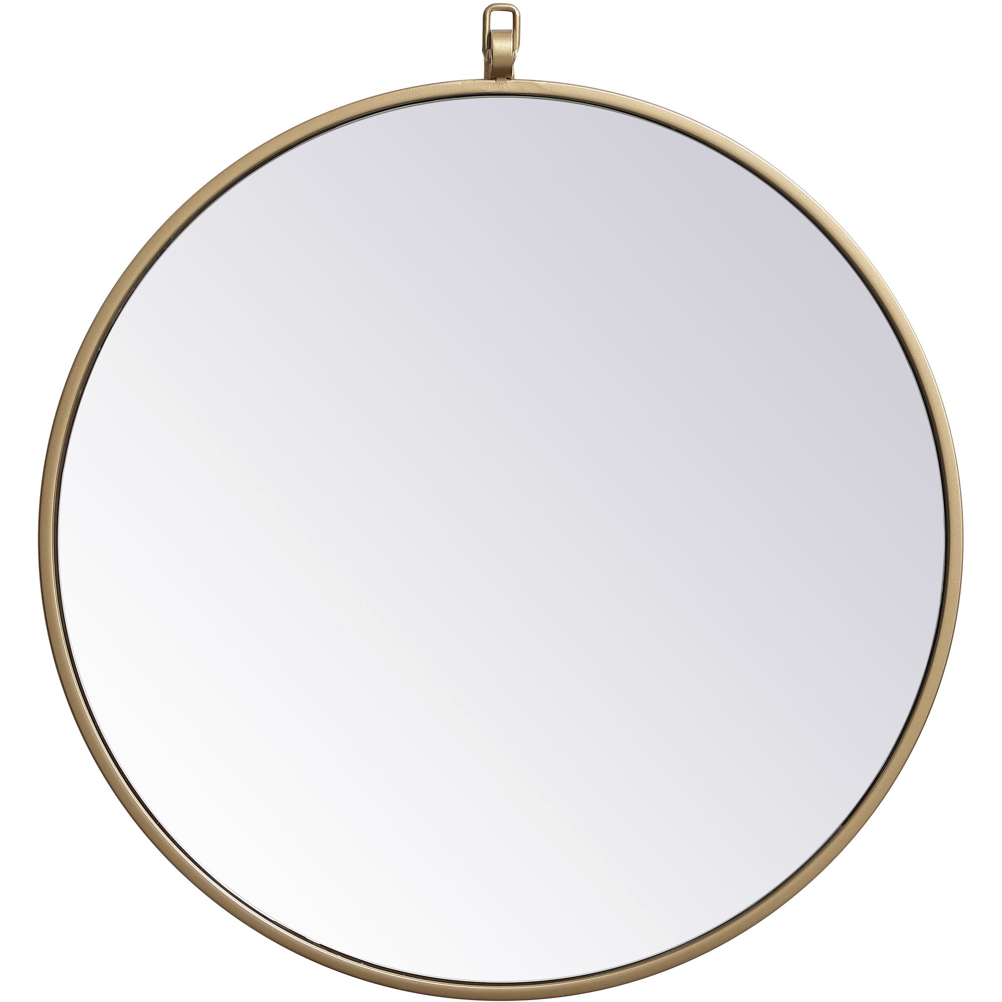 Elegant Lighting MR4721BR Eternity 21 X 21 inch Brass Wall