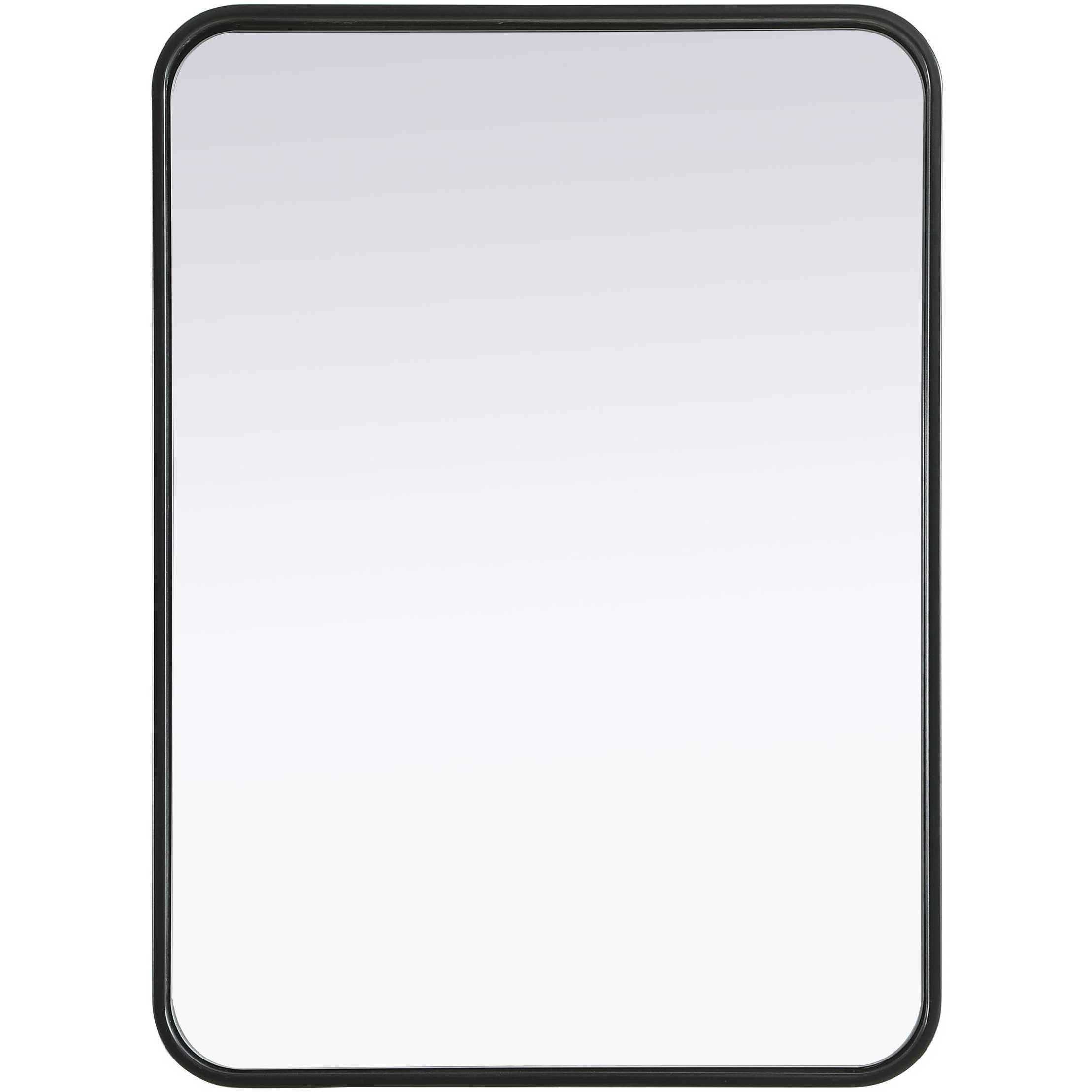Remy 30 X 22 inch Black Mirror