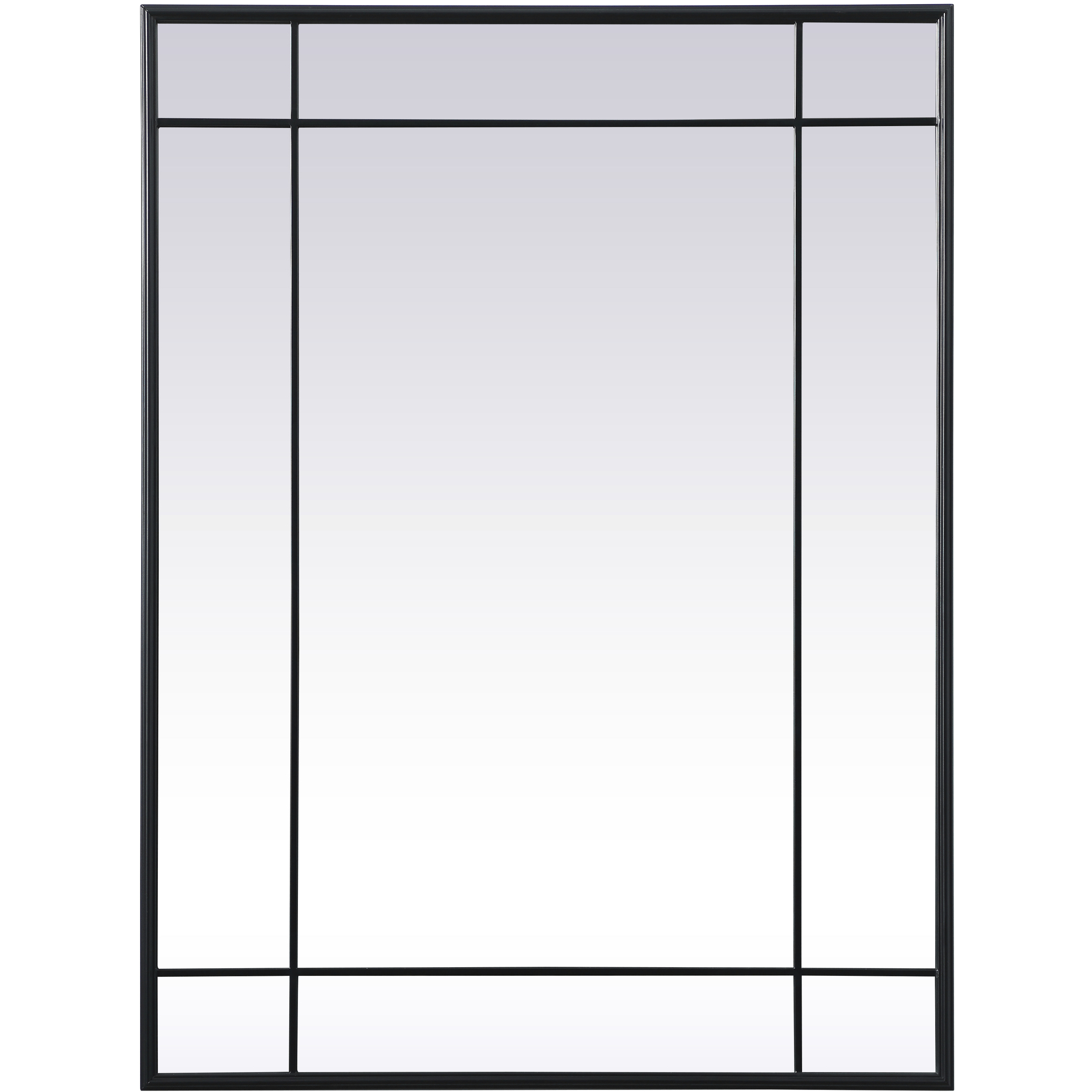 Viola 40 X 30 inch Black Mirror