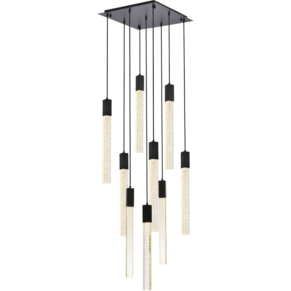 Weston 9 Light 20 inch Black Pendant Ceiling Light