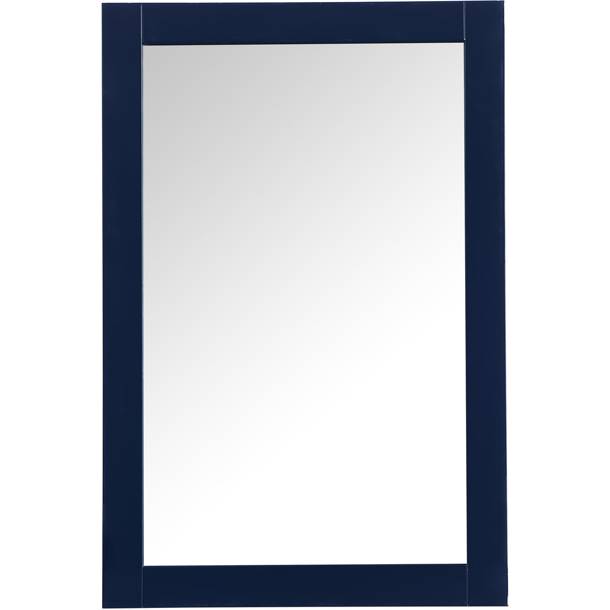 Aqua 36 X 24 inch Blue Vanity Mirror