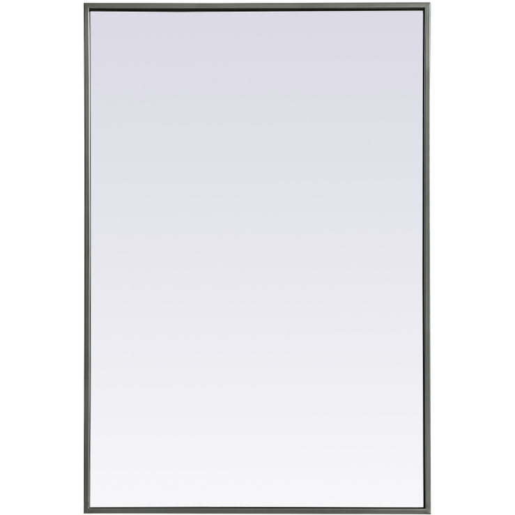 Eternity 36 X 24 inch Silver Mirror in 24 x 36