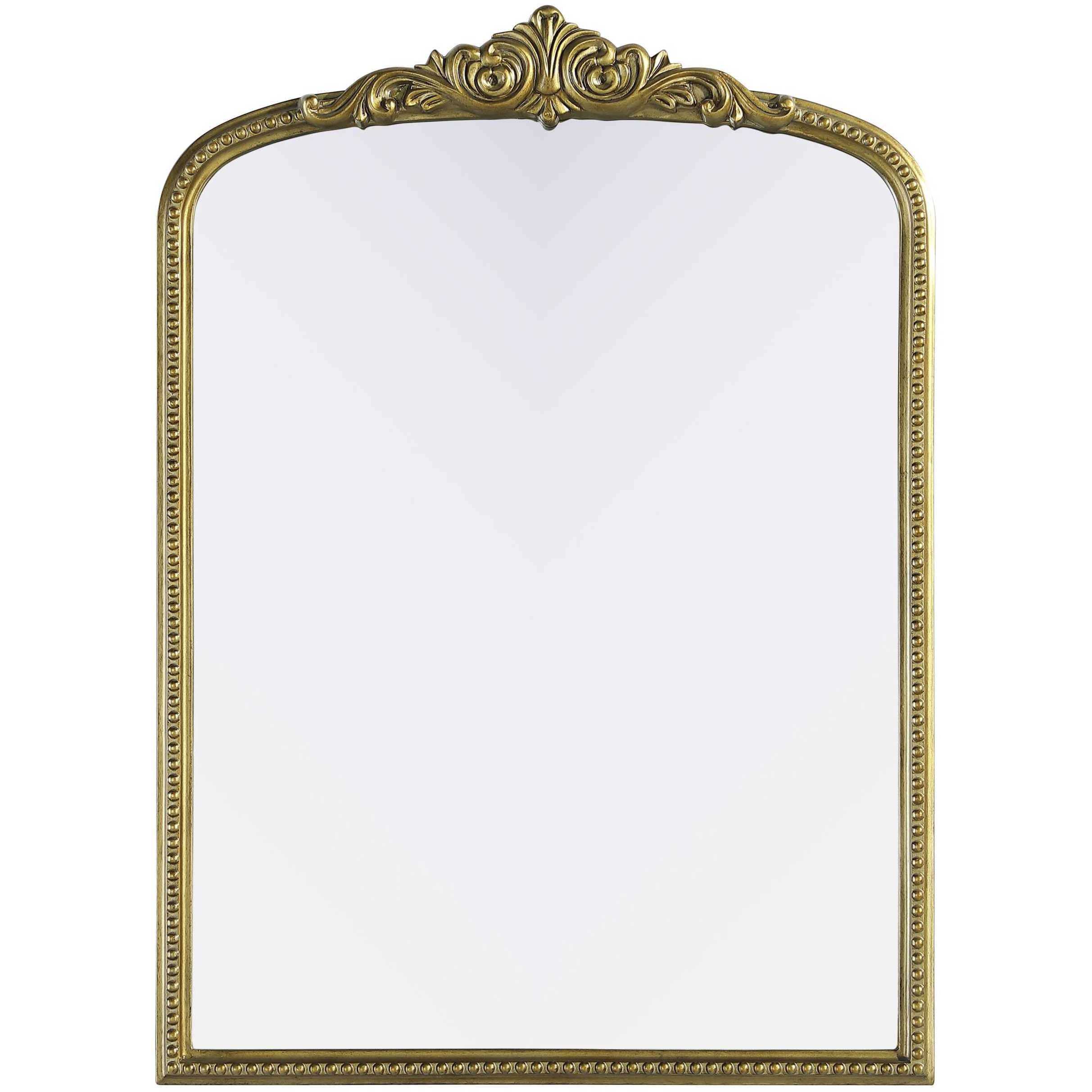 Naomi 42 X 30 inch Antique Brass Mirror