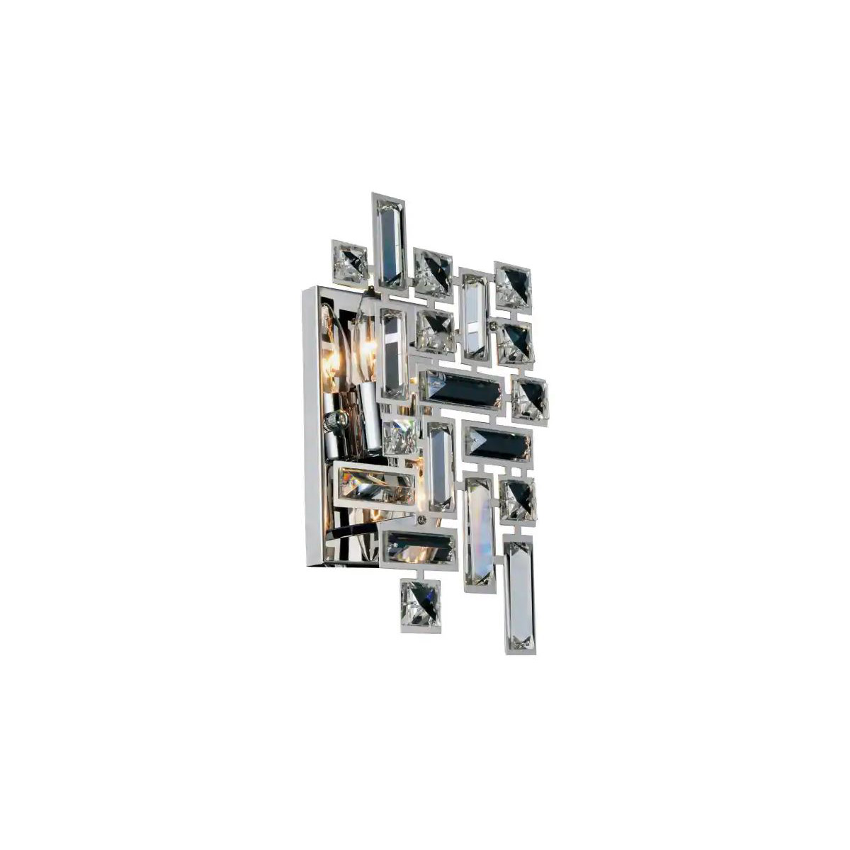 Picasso 2 Light 8 inch Chrome Wall Sconce Wall Light