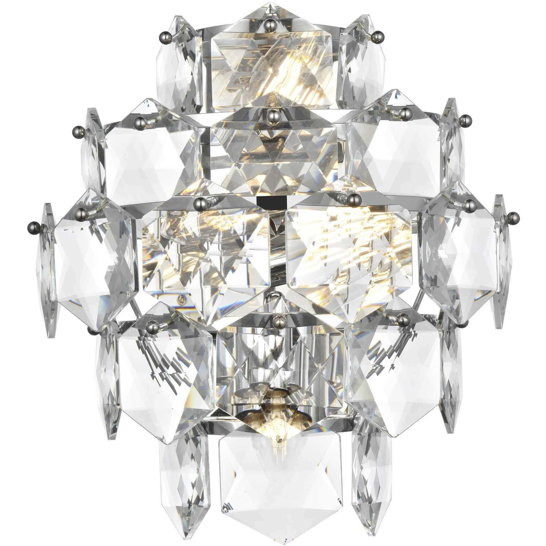 Adaline 4 Light 14 inch Chrome Wall Sconce Wall Light