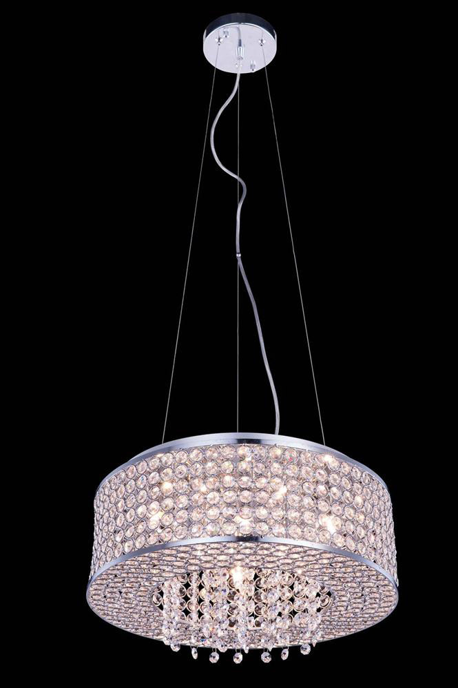 Amelie 6 Light 16 inch Chrome Pendant Ceiling Light