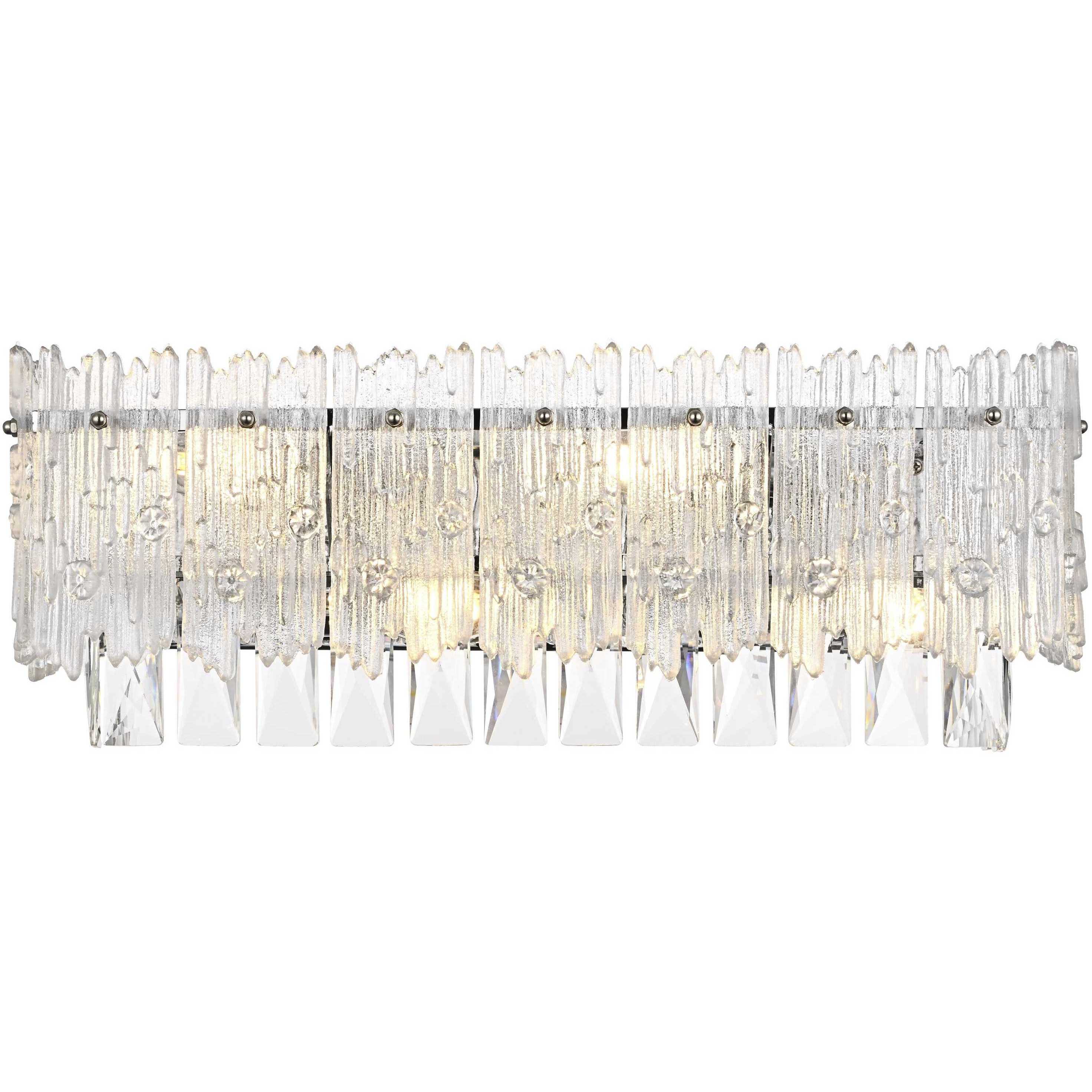 Emilia 4 Light 19 inch Chrome Wall Sconce Wall Light