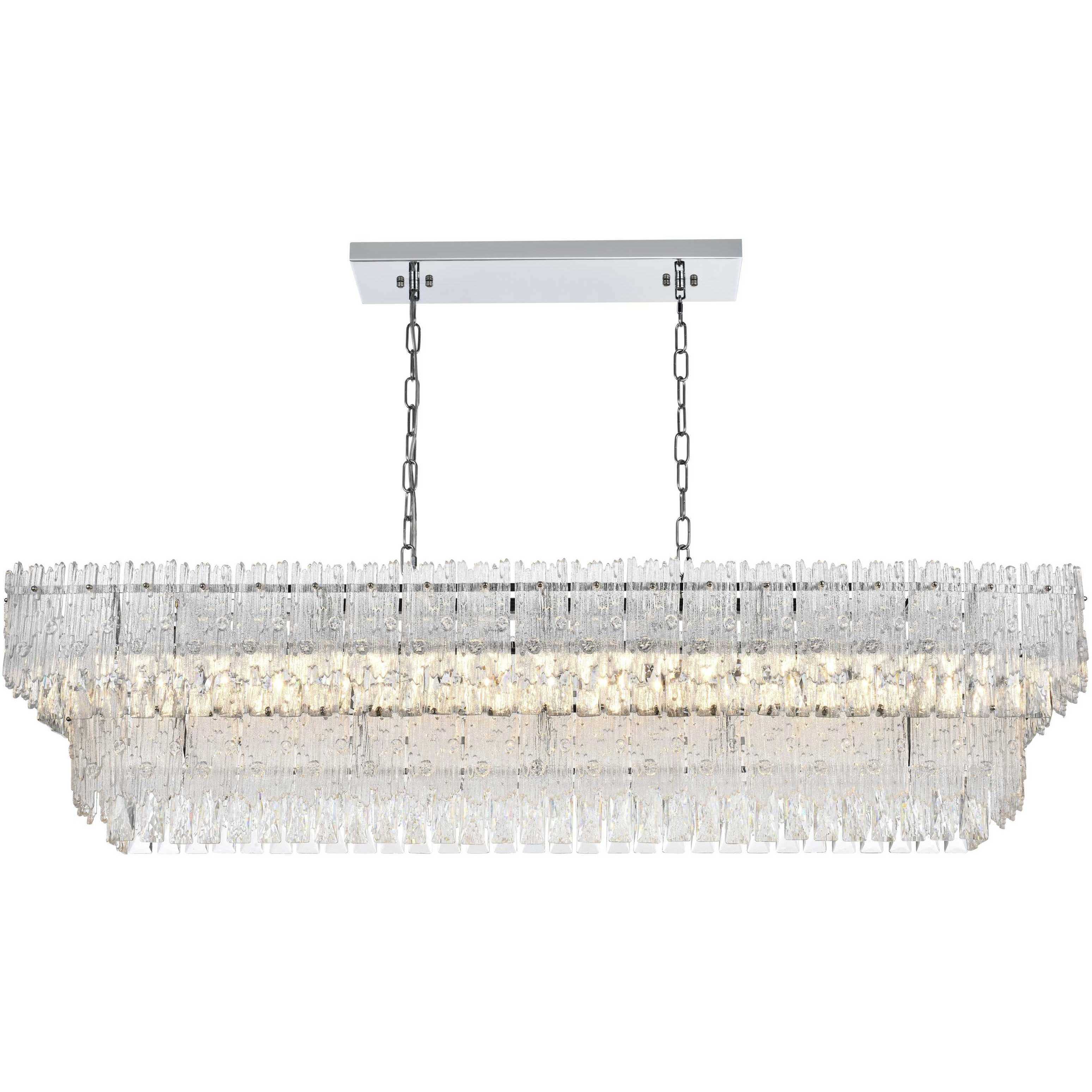 Emilia 8 Light 14 inch Chrome Chandelier Ceiling Light