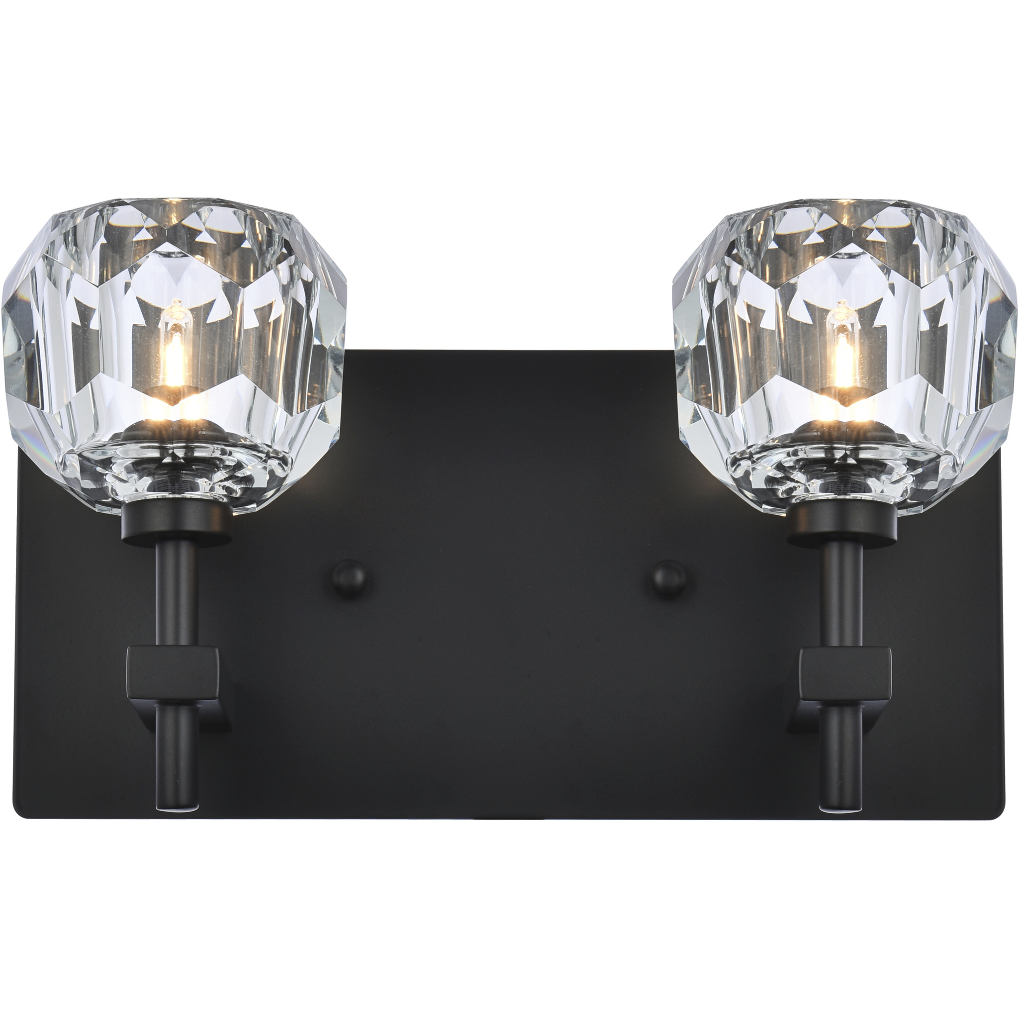 Graham 2 Light 11 inch Black Wall Sconce Wall Light