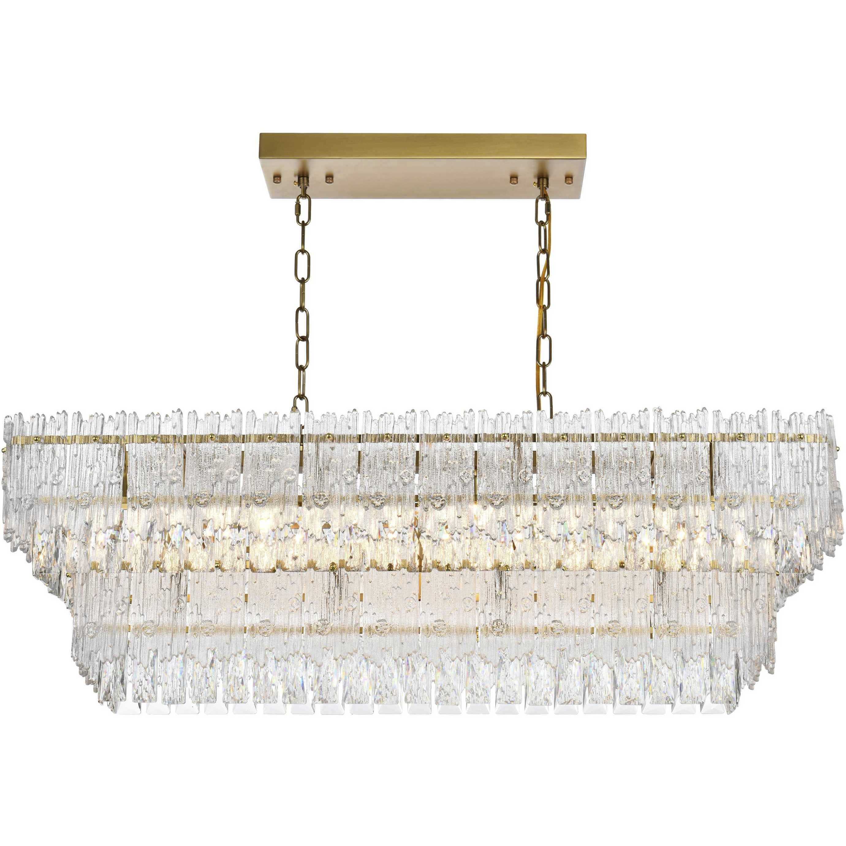 Emilia 6 Light 14 inch Satin Gold Chandelier Ceiling Light