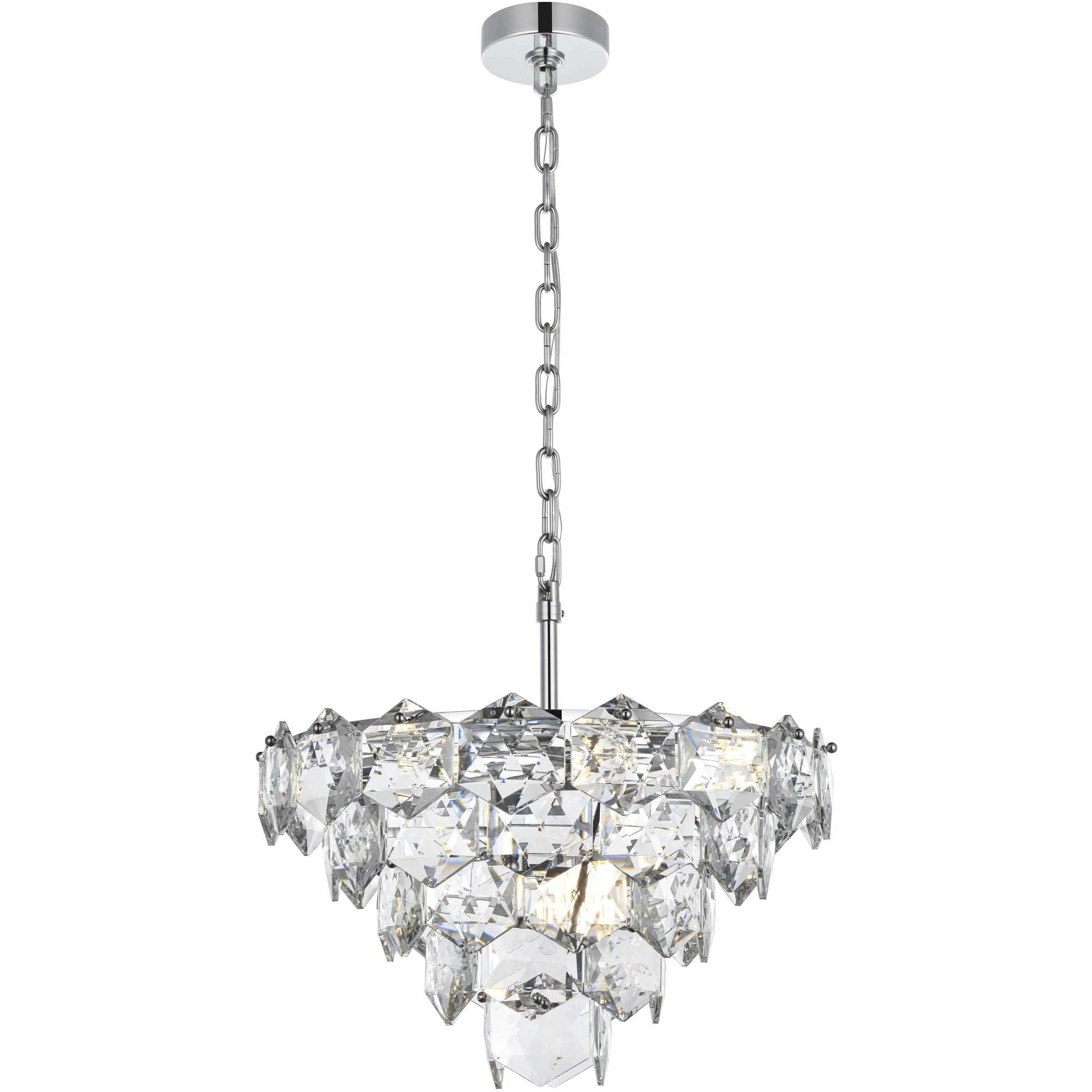 Adaline 8 Light 20 inch Chrome Chandelier Ceiling Light