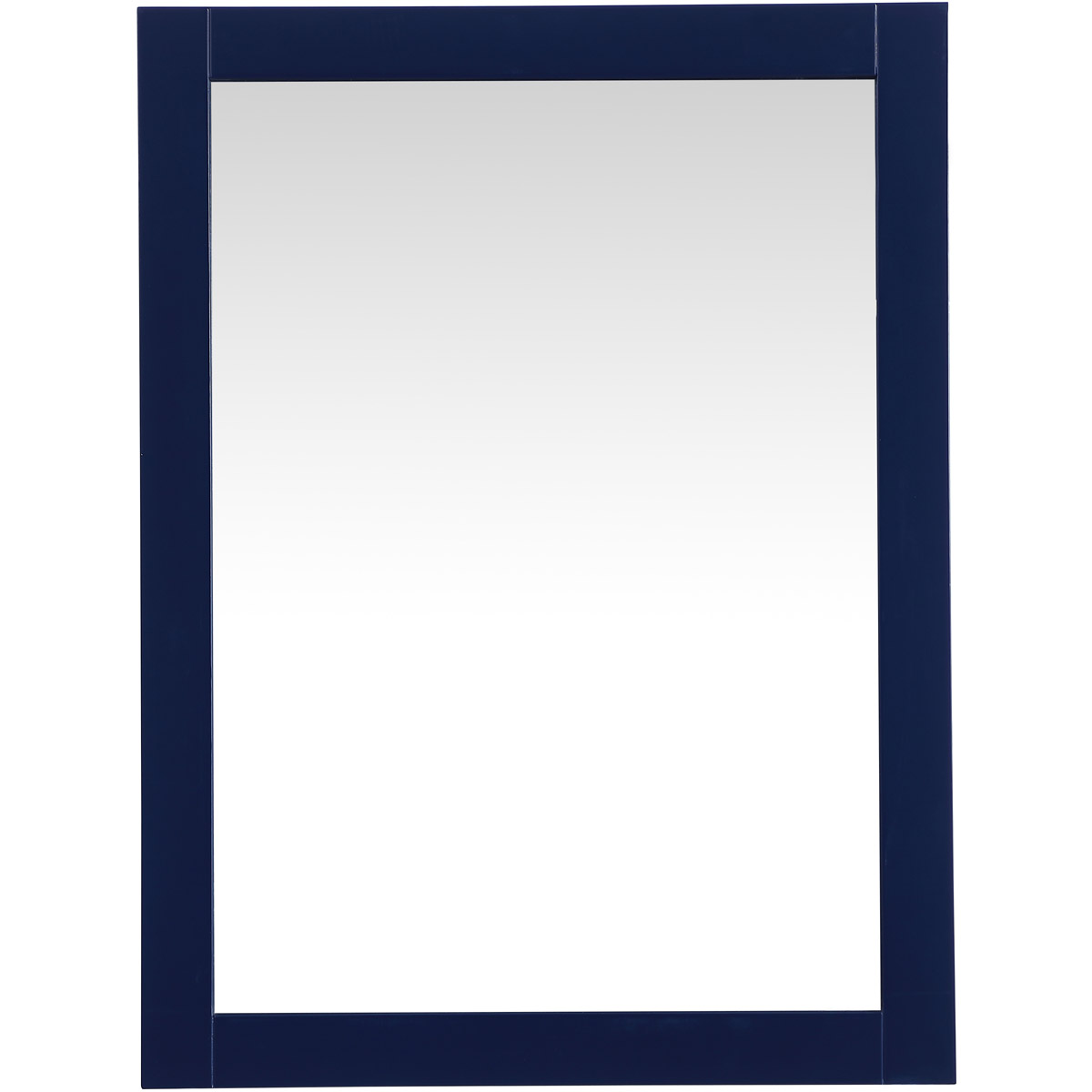 Aqua 36 X 27 inch Blue Vanity Mirror