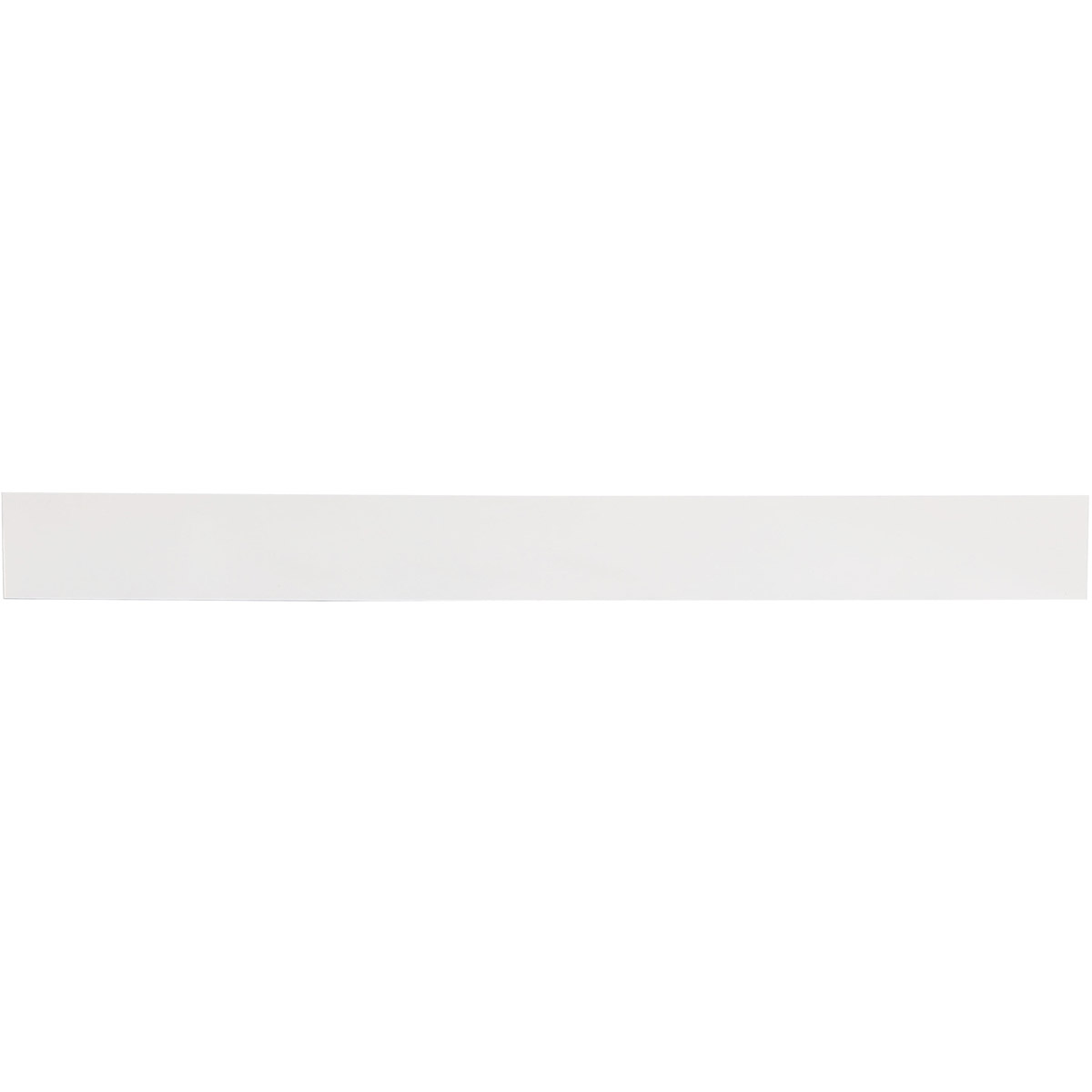 Backsplash 40 X 0.71 X 3.94 inch Ivory White Bathroom Vanity Backsplash