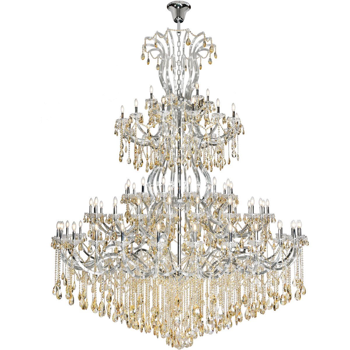 Church's　白色 MERODY 38 Paris Market 6 Light Antique White Chandelier 28