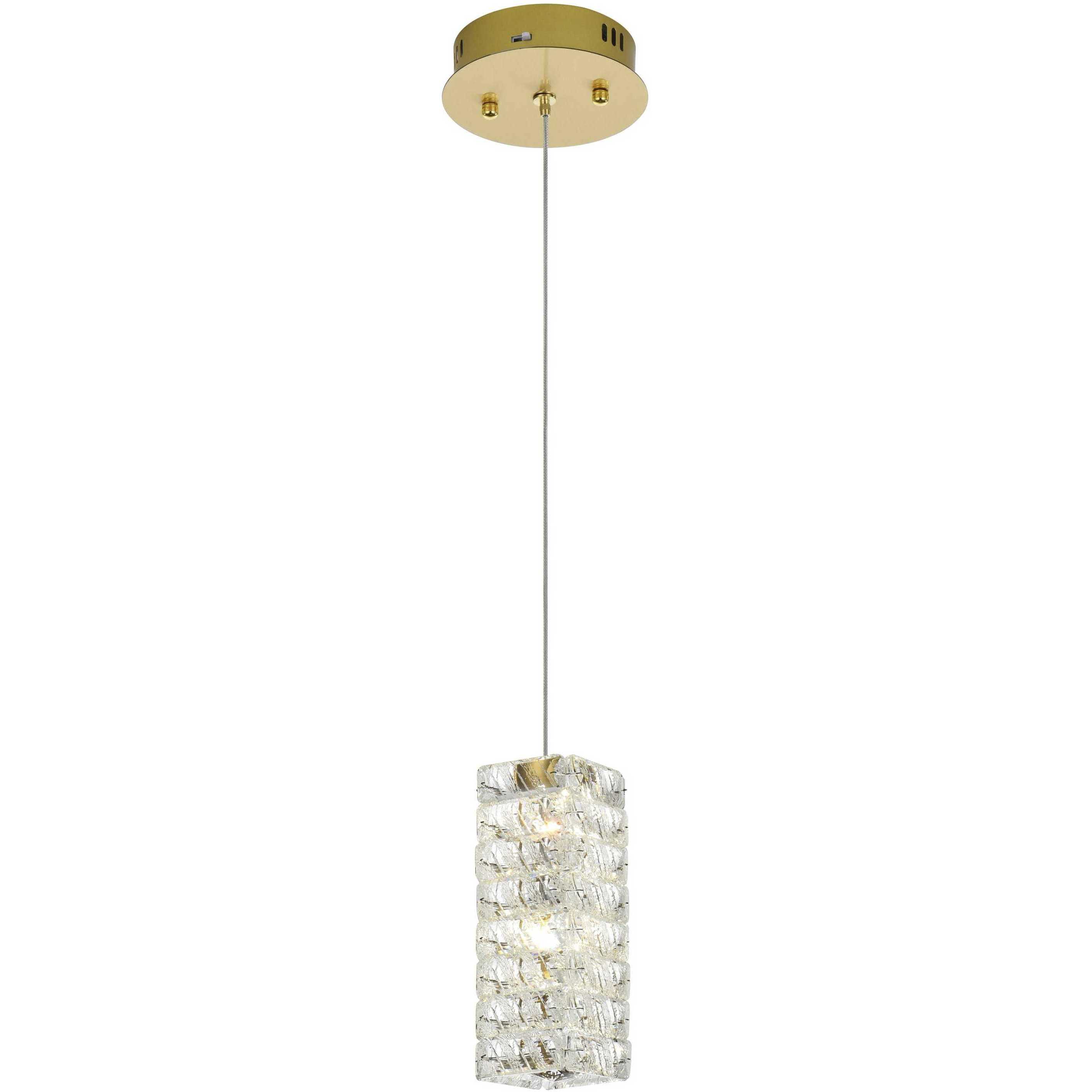 Aston 1 Light 6.5 inch Satin Gold Pendant Ceiling Light